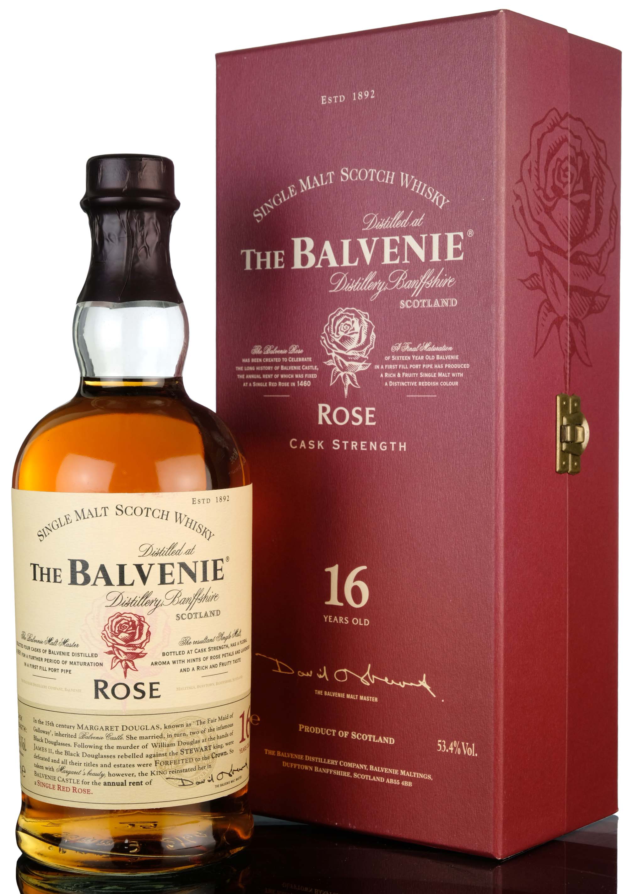 Balvenie 1991-2008 - 16 Year Old - Rose Edition - 1st Release 53.4%