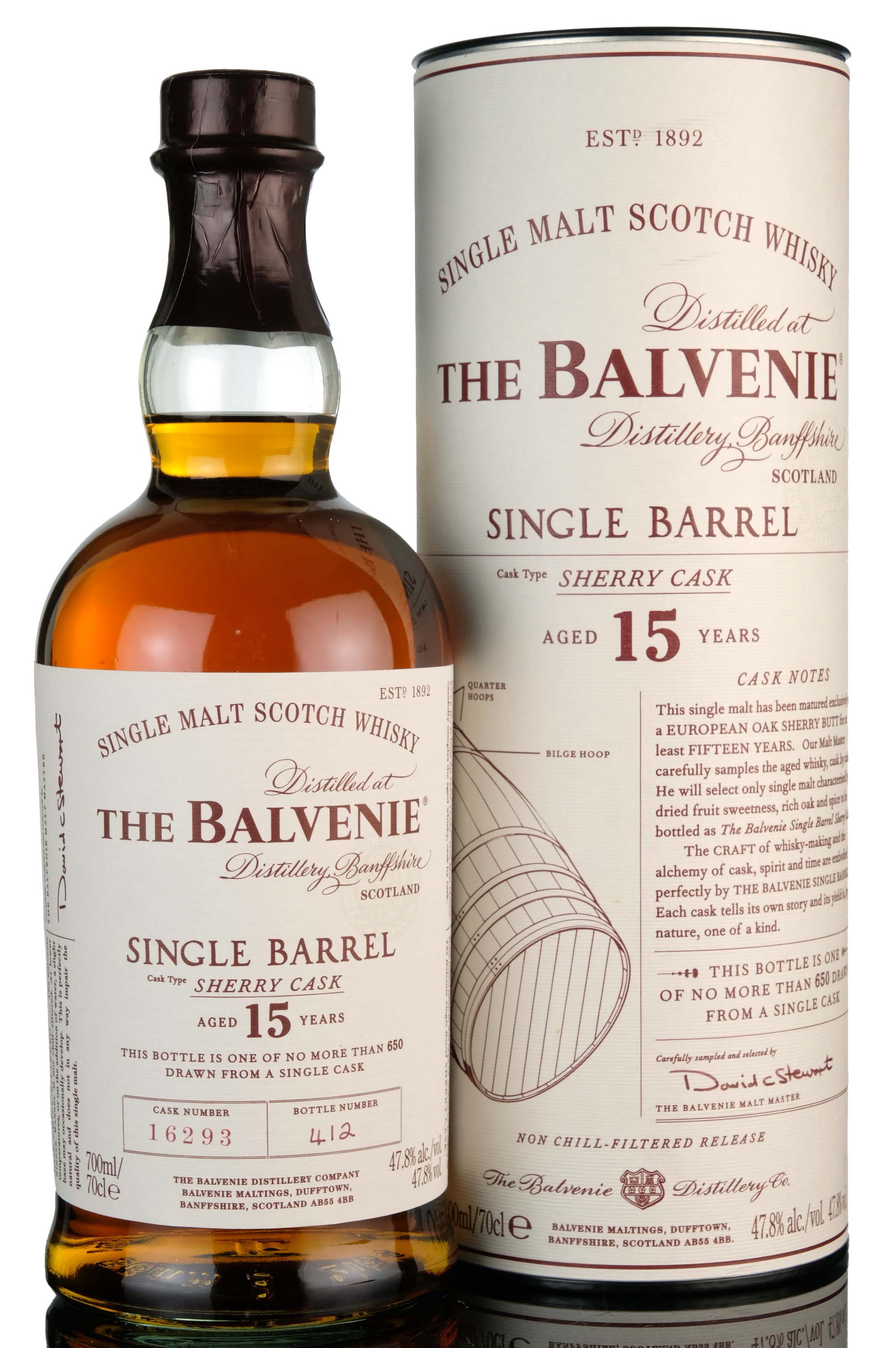 Balvenie 15 Year Old - Single Barrel 16293