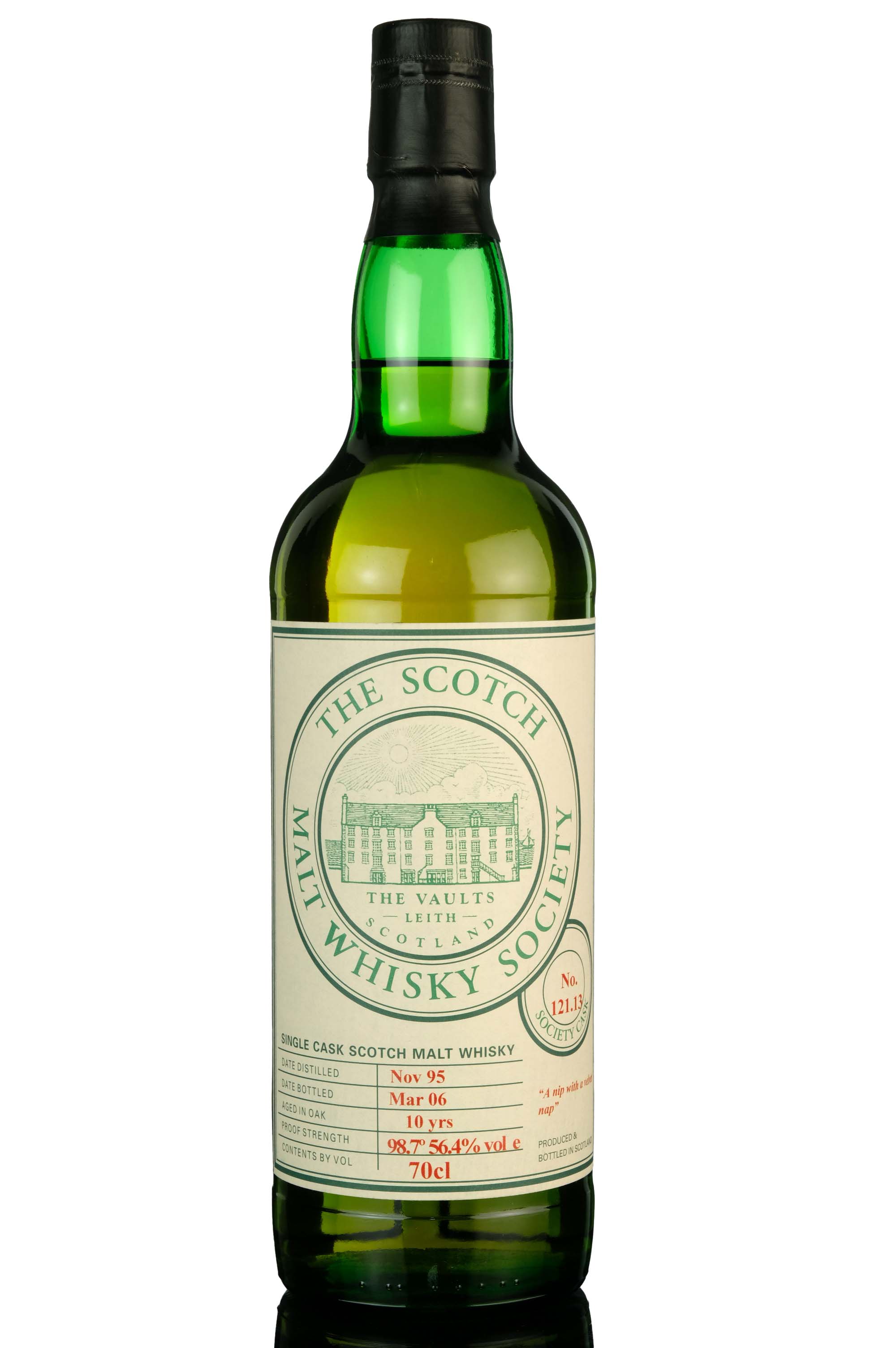 Arran 1995-2006 - 10 Year Old - SMWS 121.13 - A Nip With A Velvet Nap