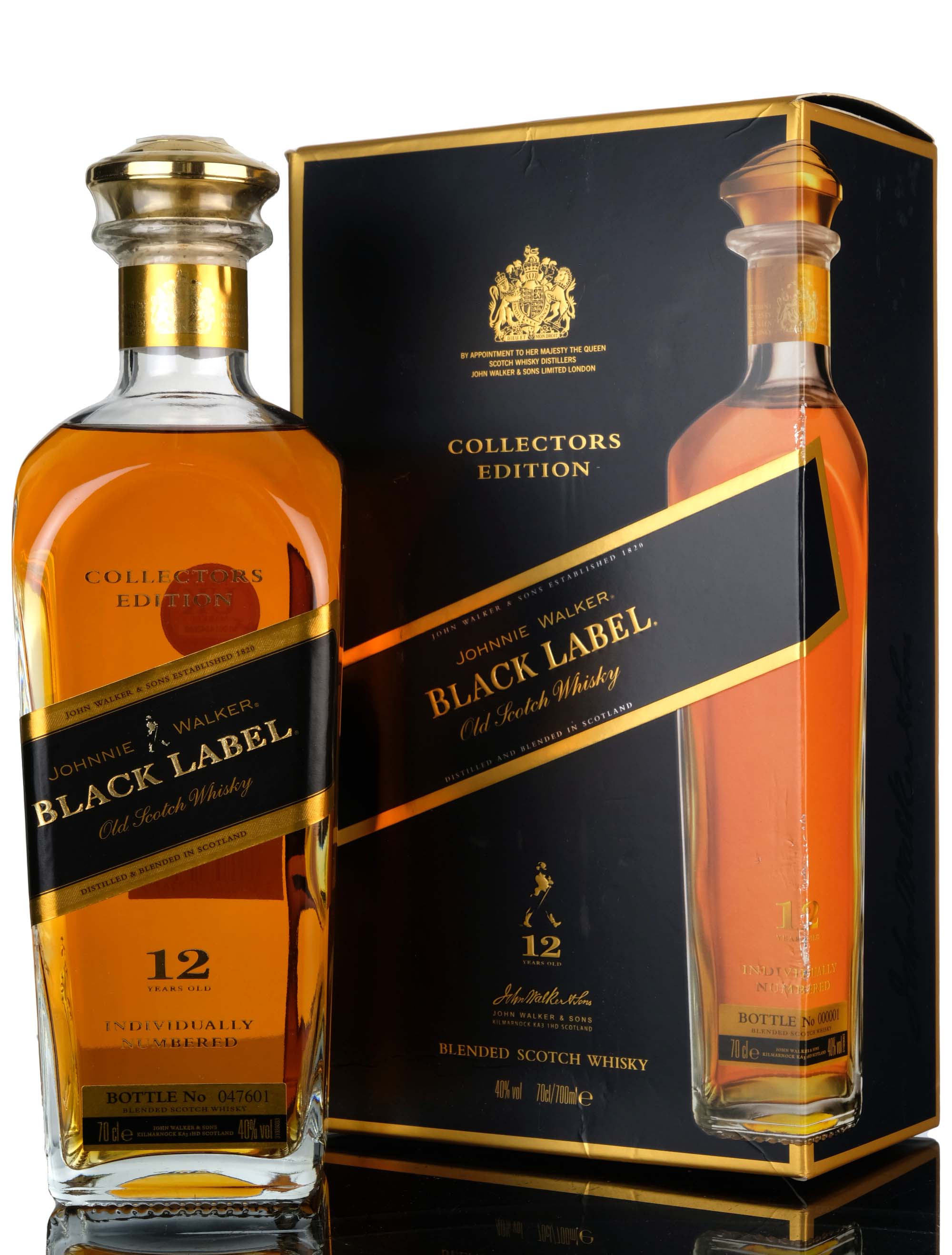 Johnnie Walker 12 Year Old - Black Label - Collectors Edition