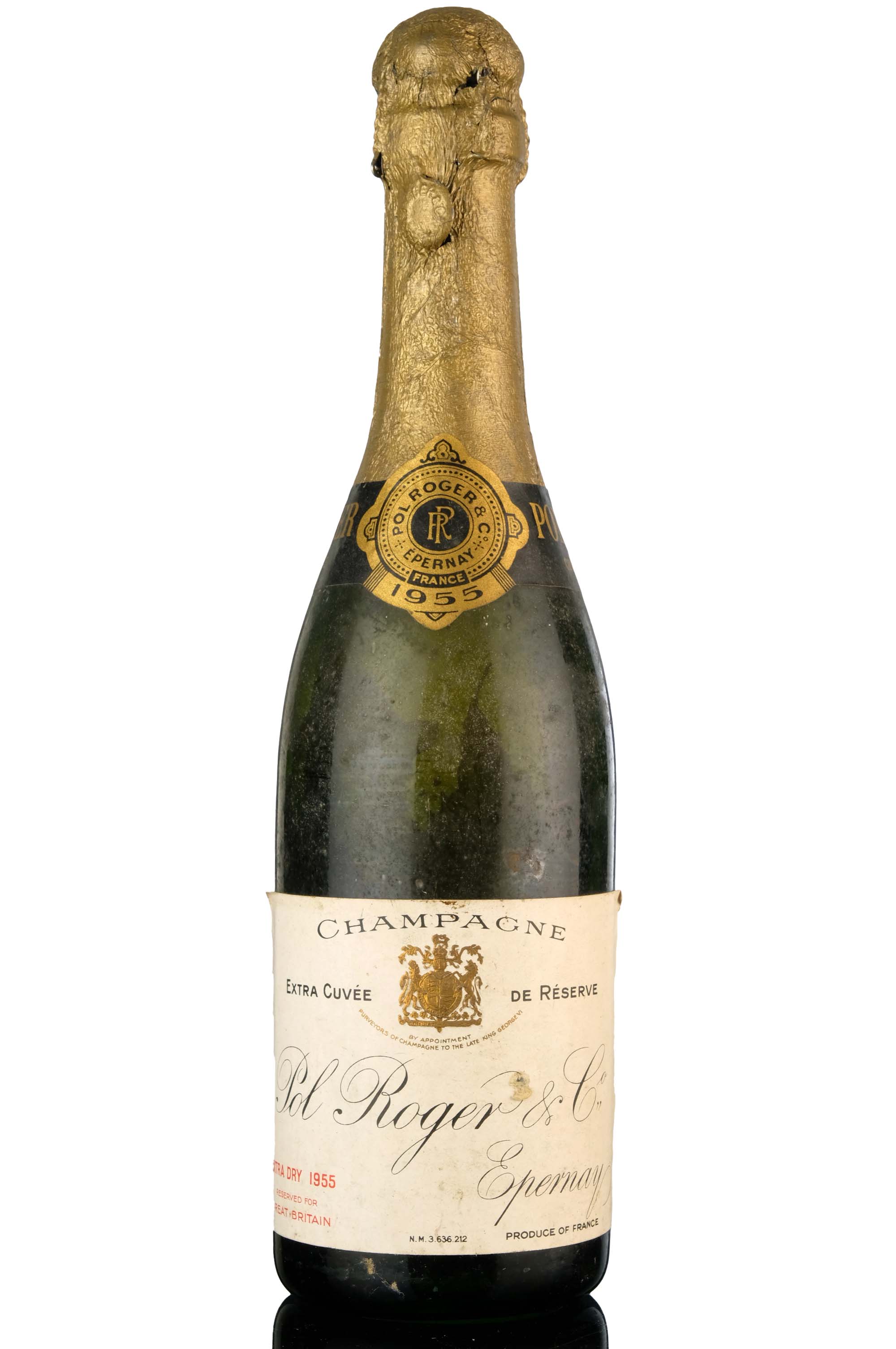 Pol Roger 1955 Champagne - Half Bottle
