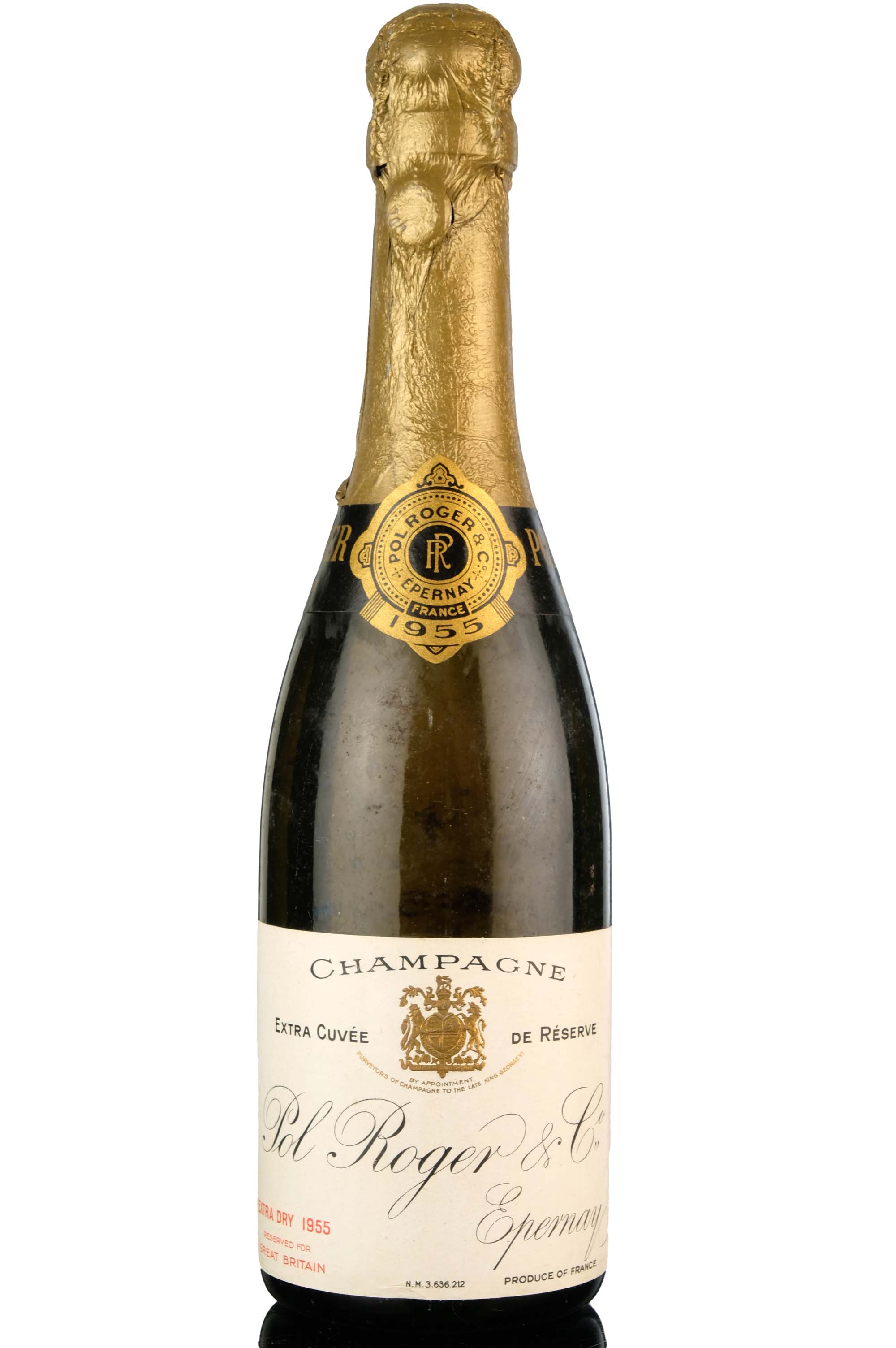 Pol Roger 1955 Champagne - Half Bottle