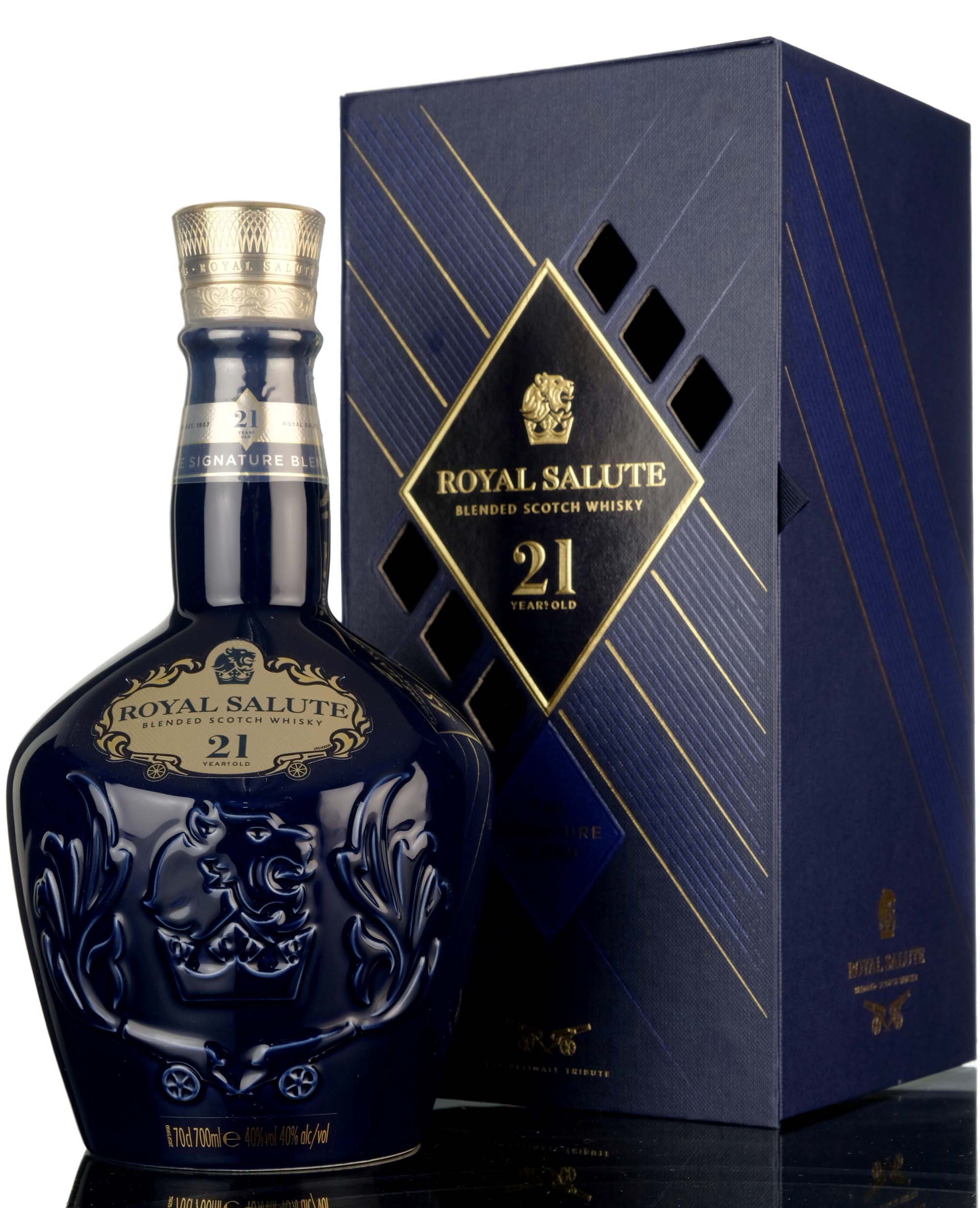 Royal Salute 21 Year Old - Blue Ceramic - 2022 Release