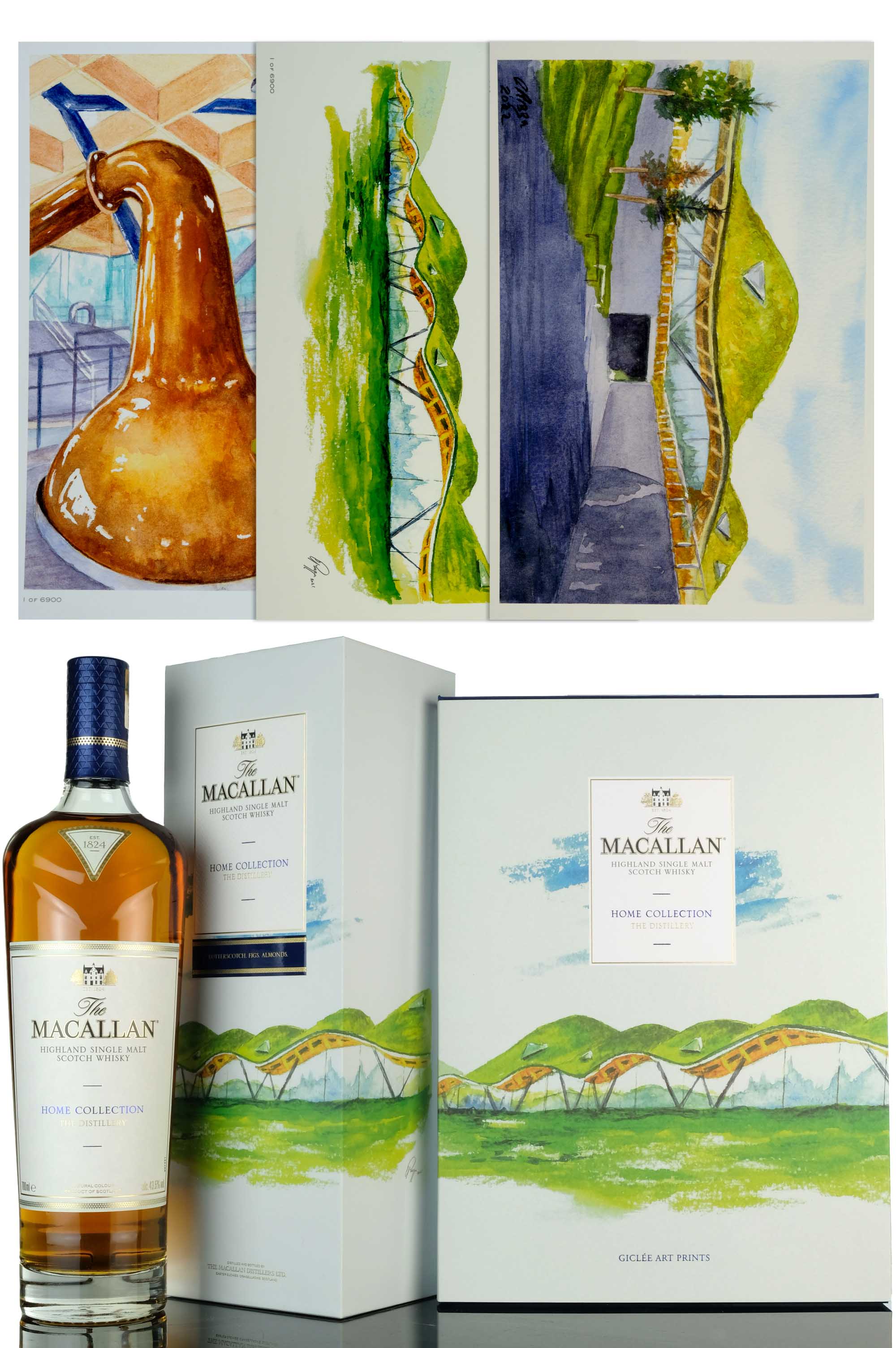 Macallan The Home Collection - The Distillery - 2022 Release - Colin Rizza Prints Edition
