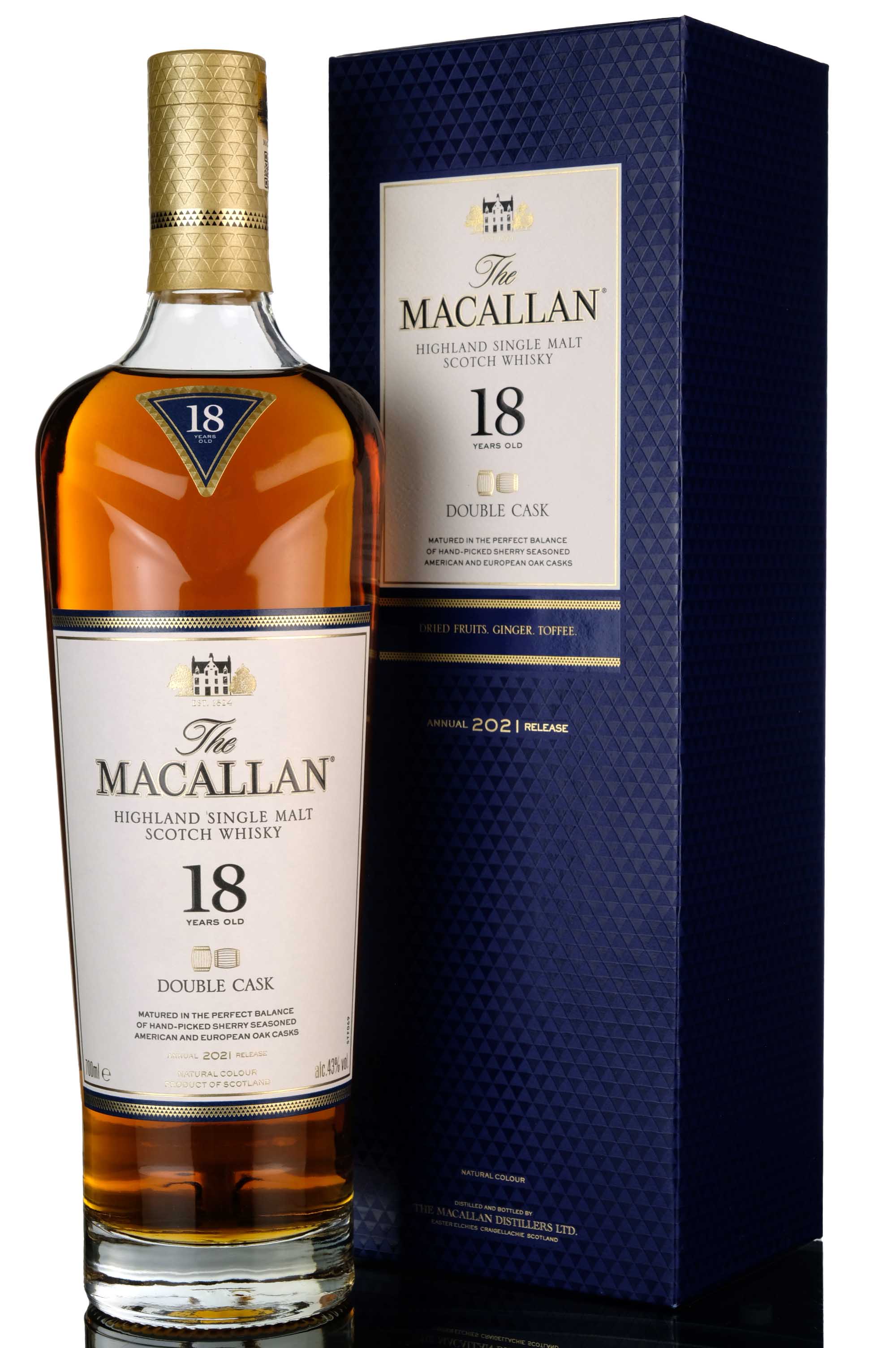 Macallan 18 Year Old - Double Cask - 2021 Release