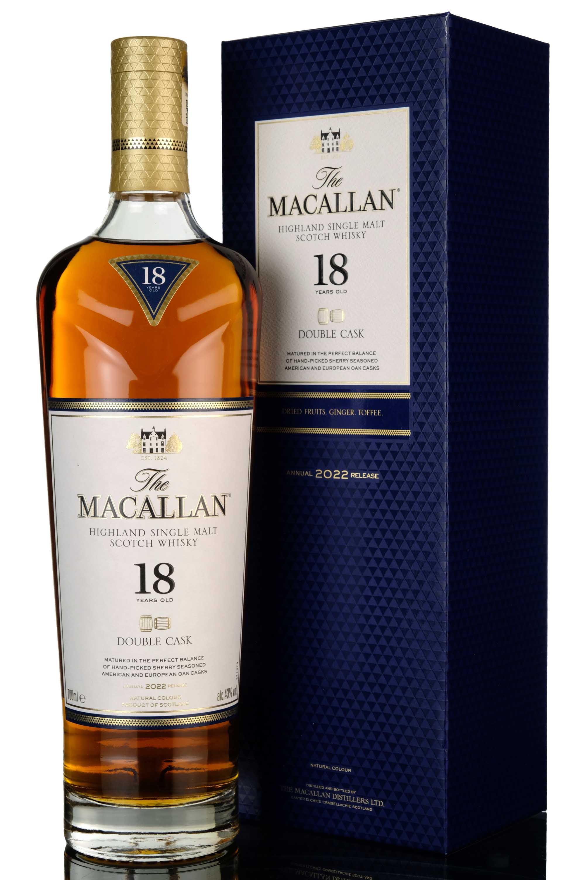 Macallan 18 Year Old - Double Cask - 2022 Release