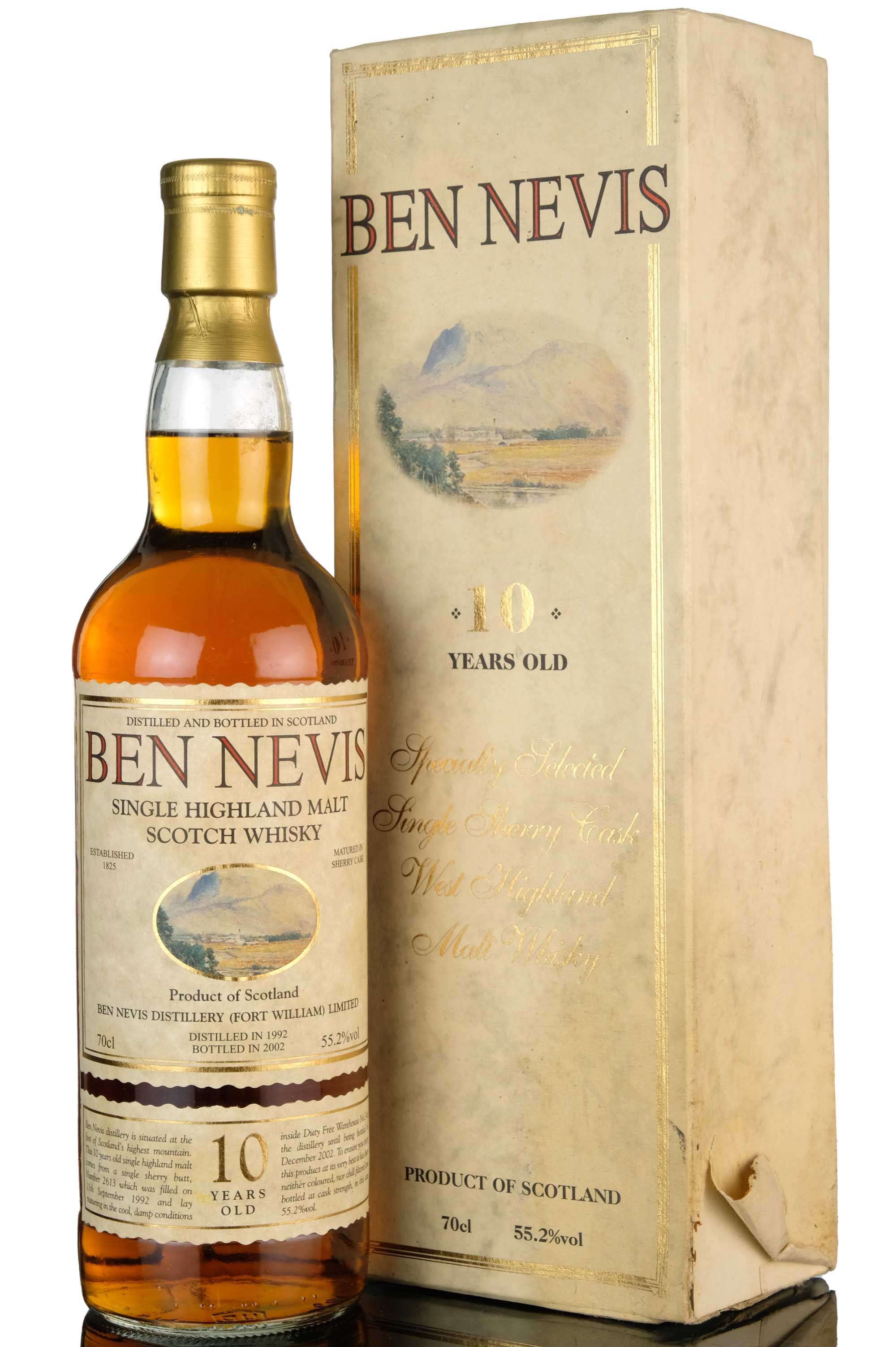 Ben Nevis 1992-2002 - 10 Year Old - Single Cask 2613