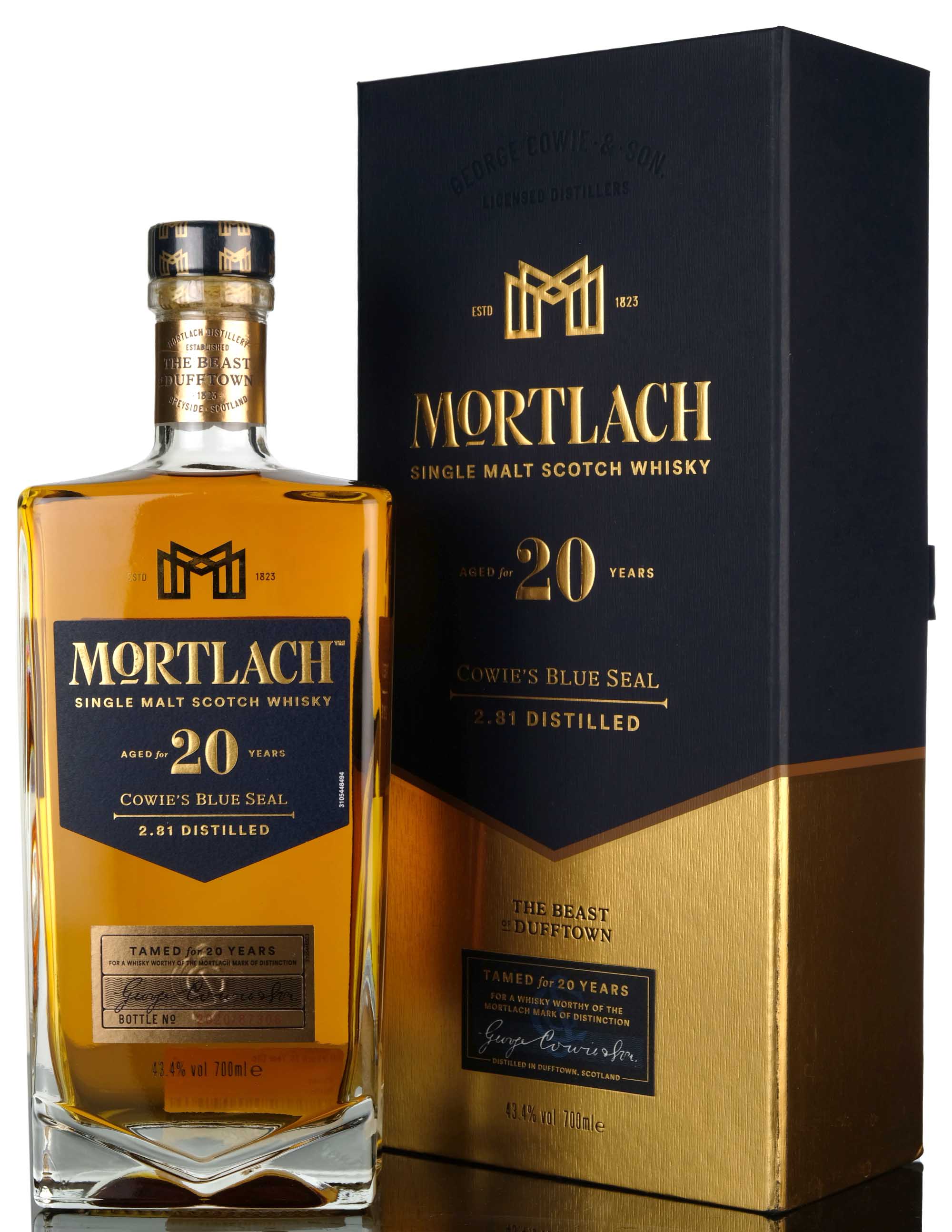 Mortlach 20 Year Old - Cowies Blue Seal - 2020 Release