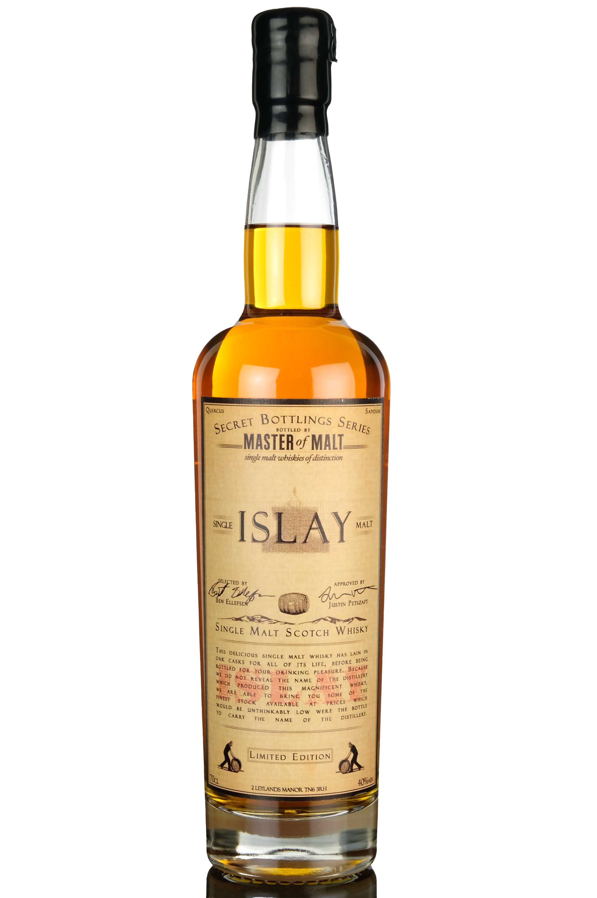 Master Of Malt Islay Secret Bottlings Series - 2013 Release