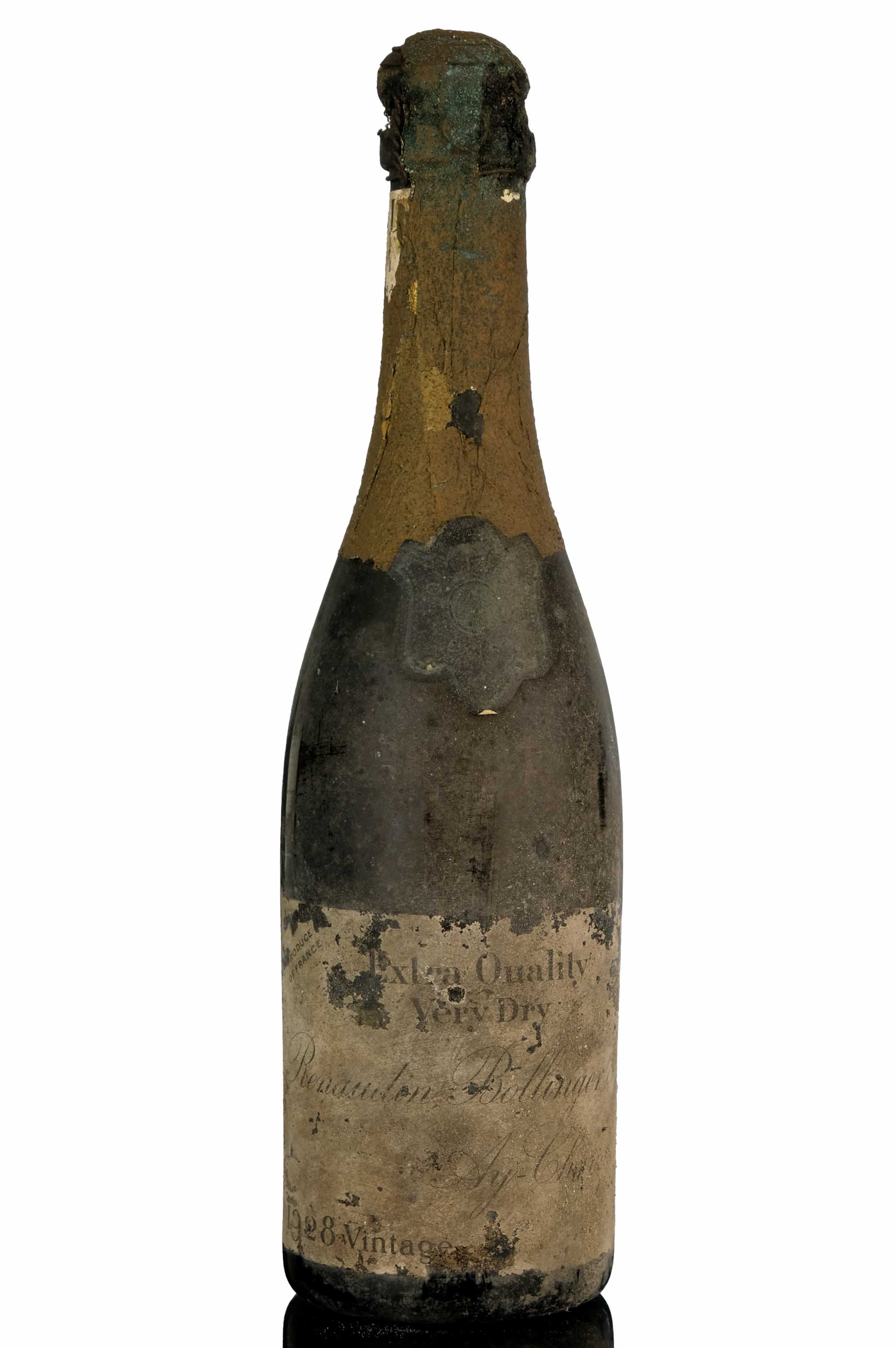 Renaudin Bollinger 1928 Vintage Champagne - Half Bottle