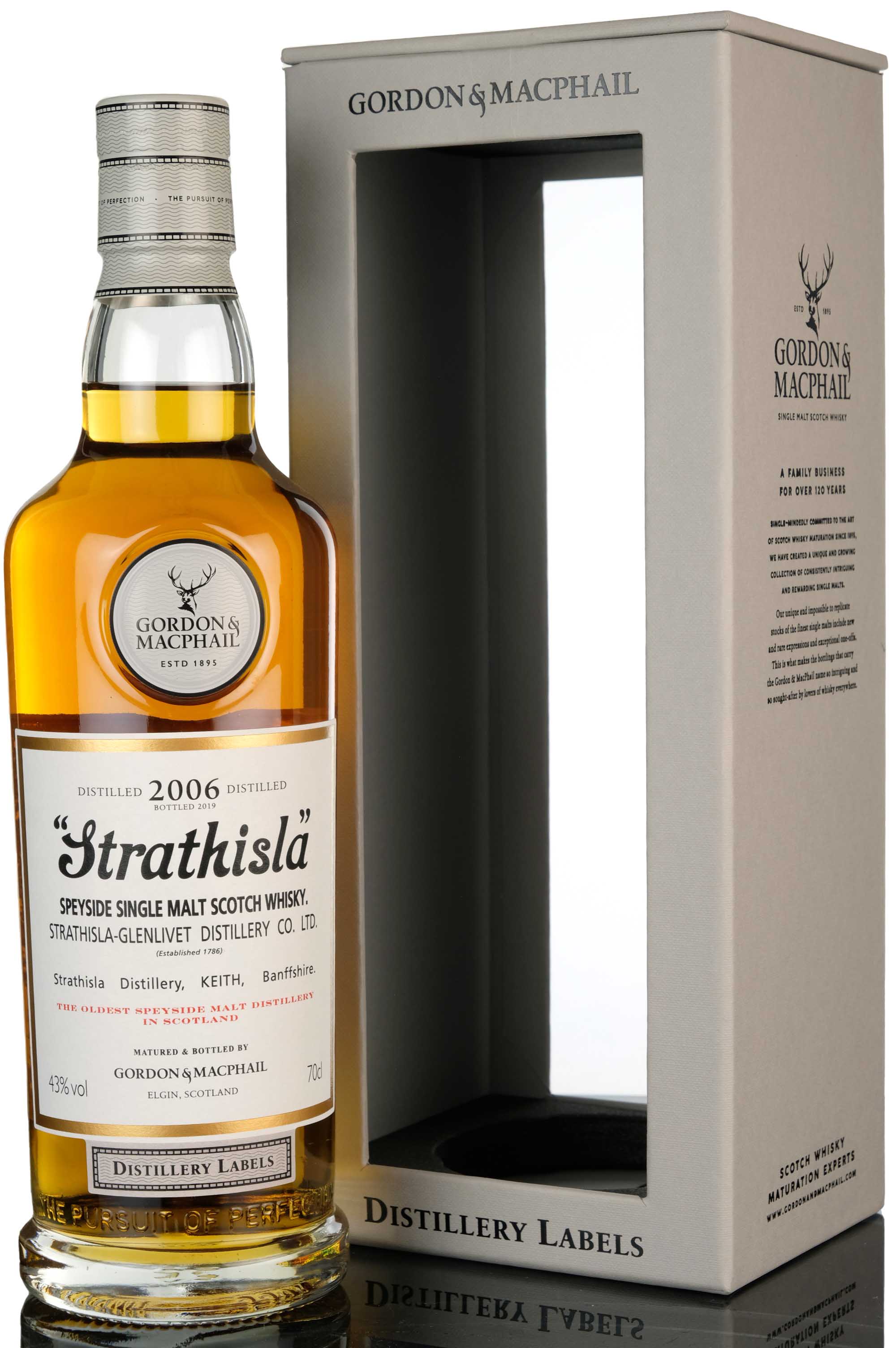 Strathisla 2006-2019 - Gordon & MacPhail Distillery Labels