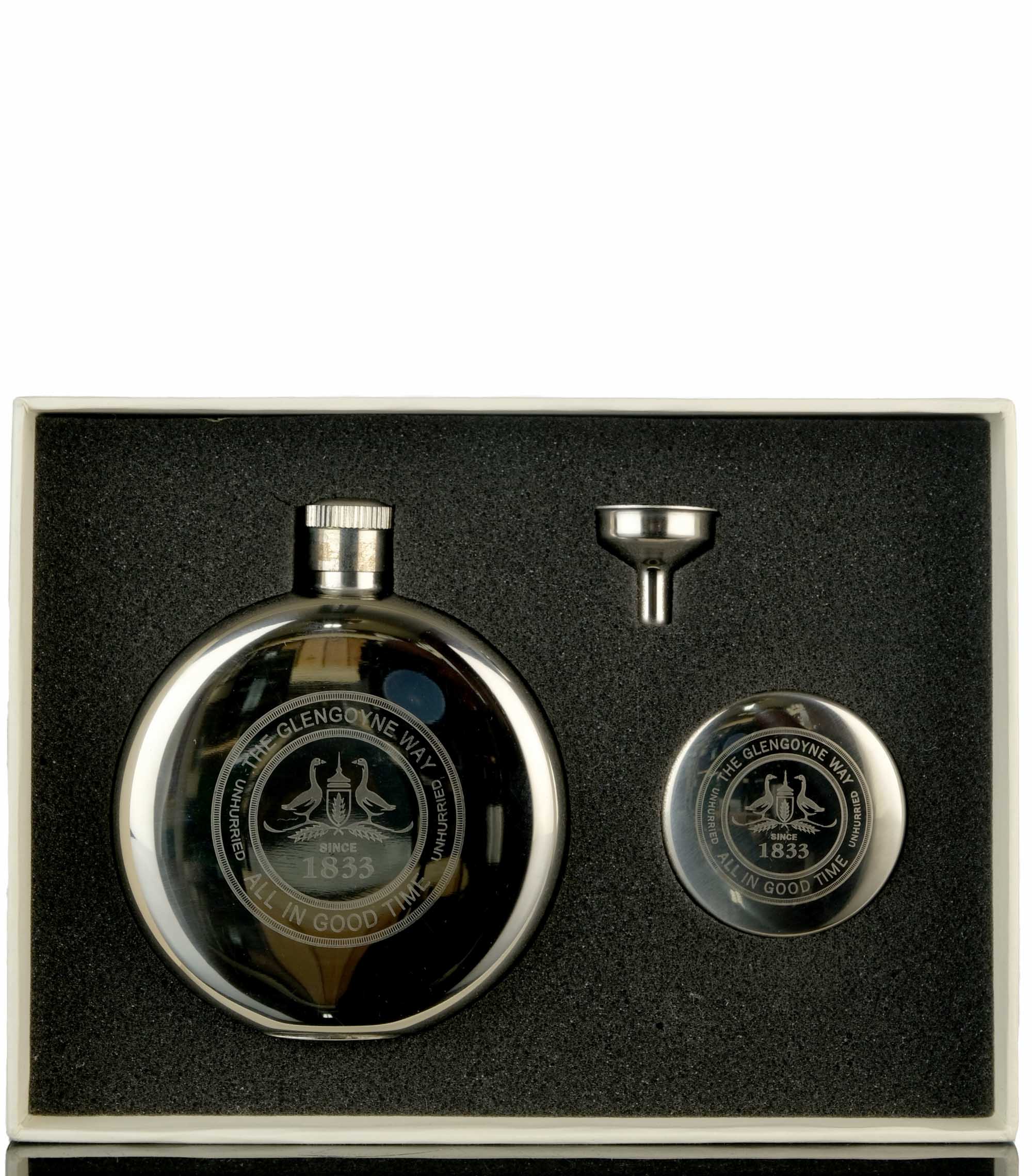 Glengoyne Hip Flask Set