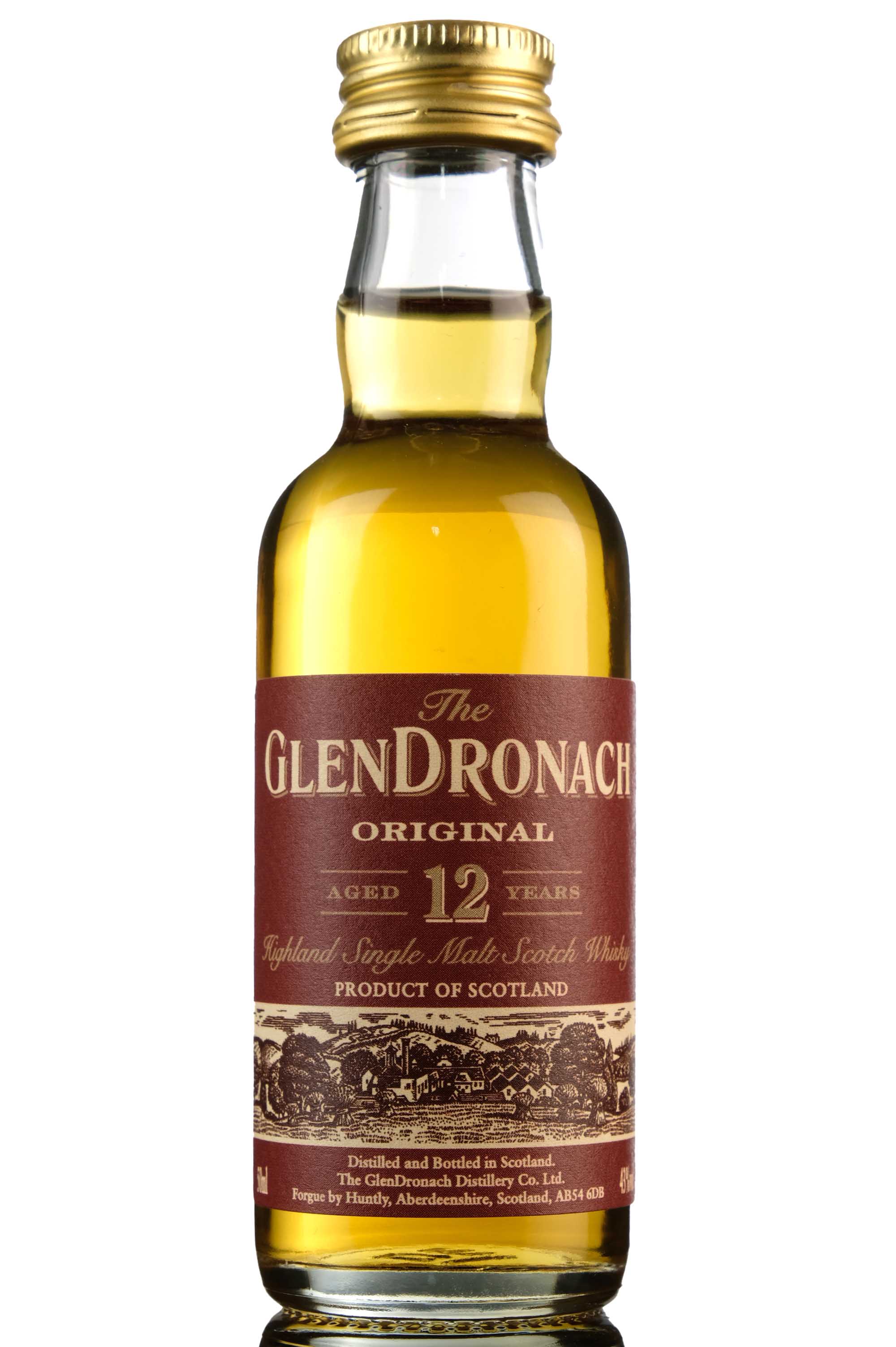 Glendronach 12 Year Old - Miniature