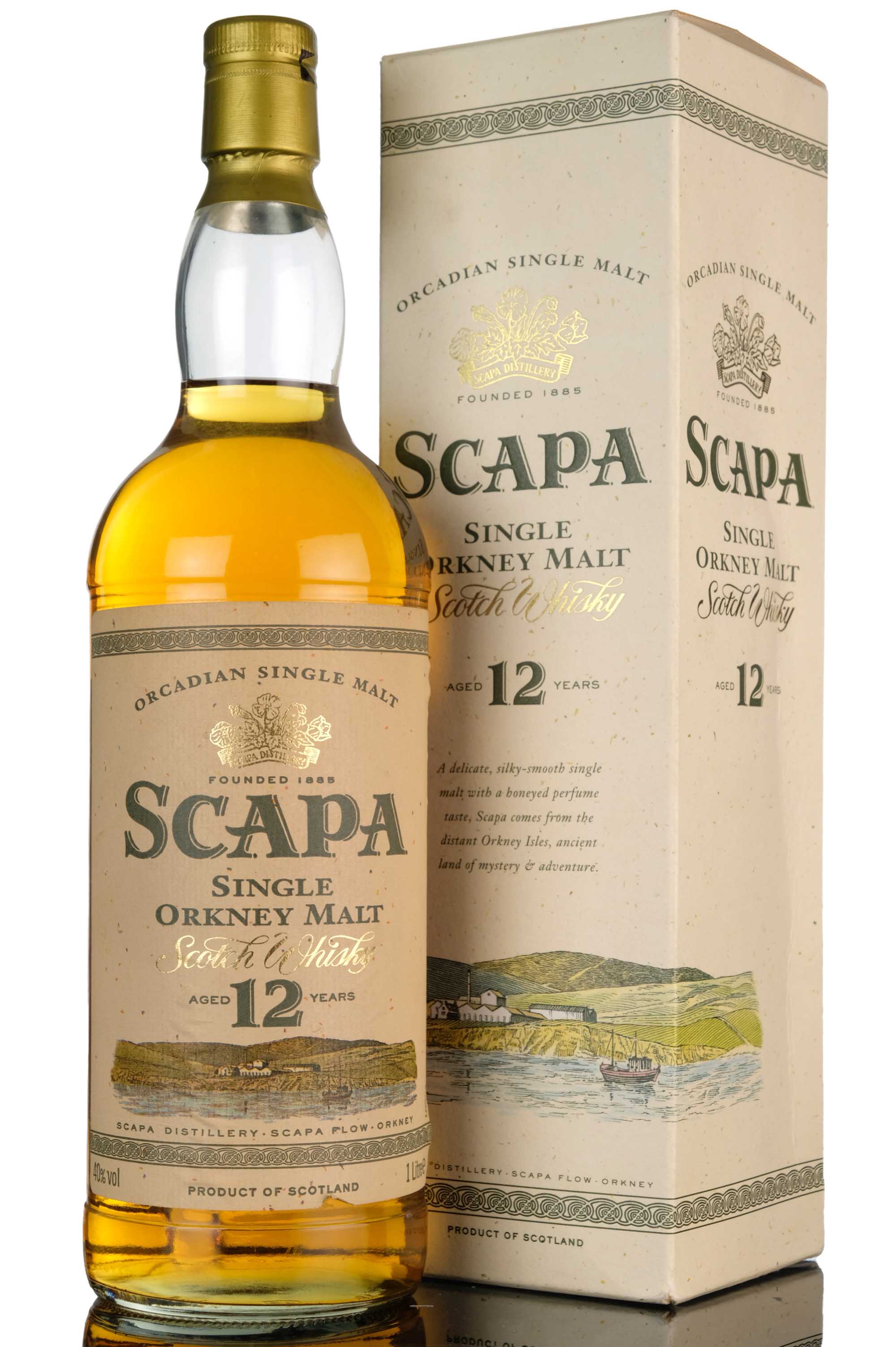 Scapa 12 Year Old - Circa 2000 - 1 Litre