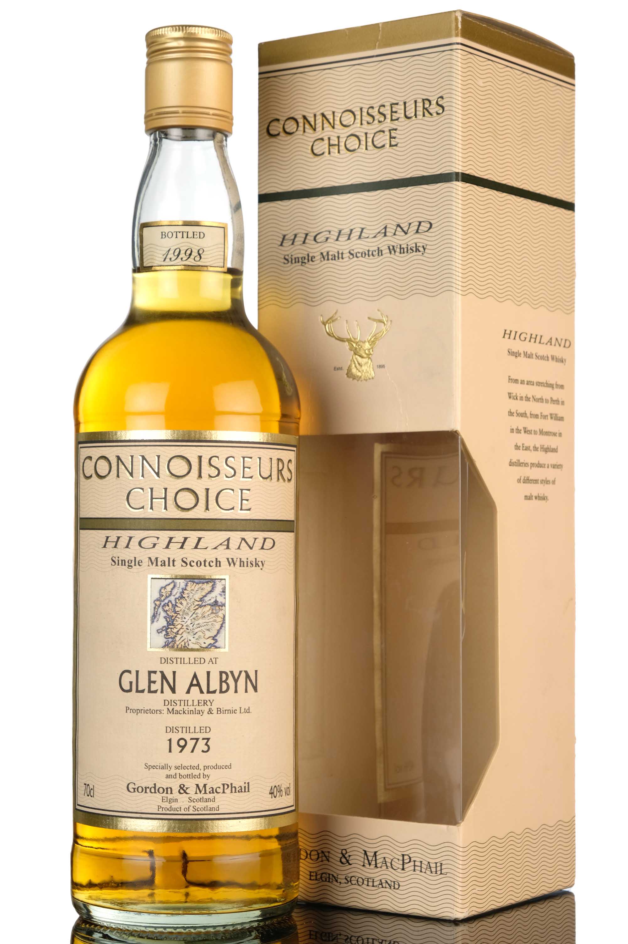 Glen Albyn 1973-1998 - Gordon & MacPhail Connoisseurs Choice