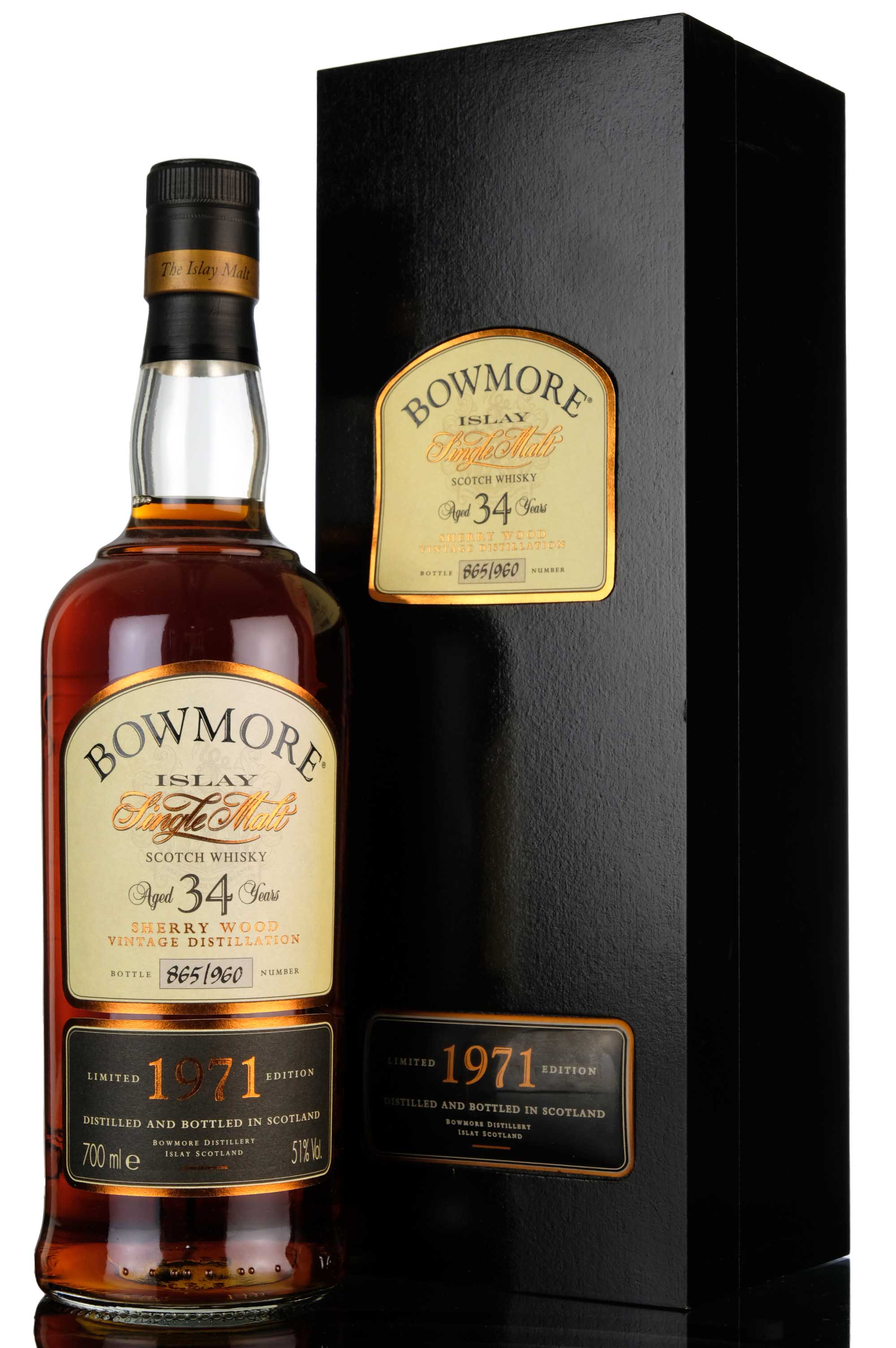 Bowmore 1971 - 34 Year Old - Sherry Wood