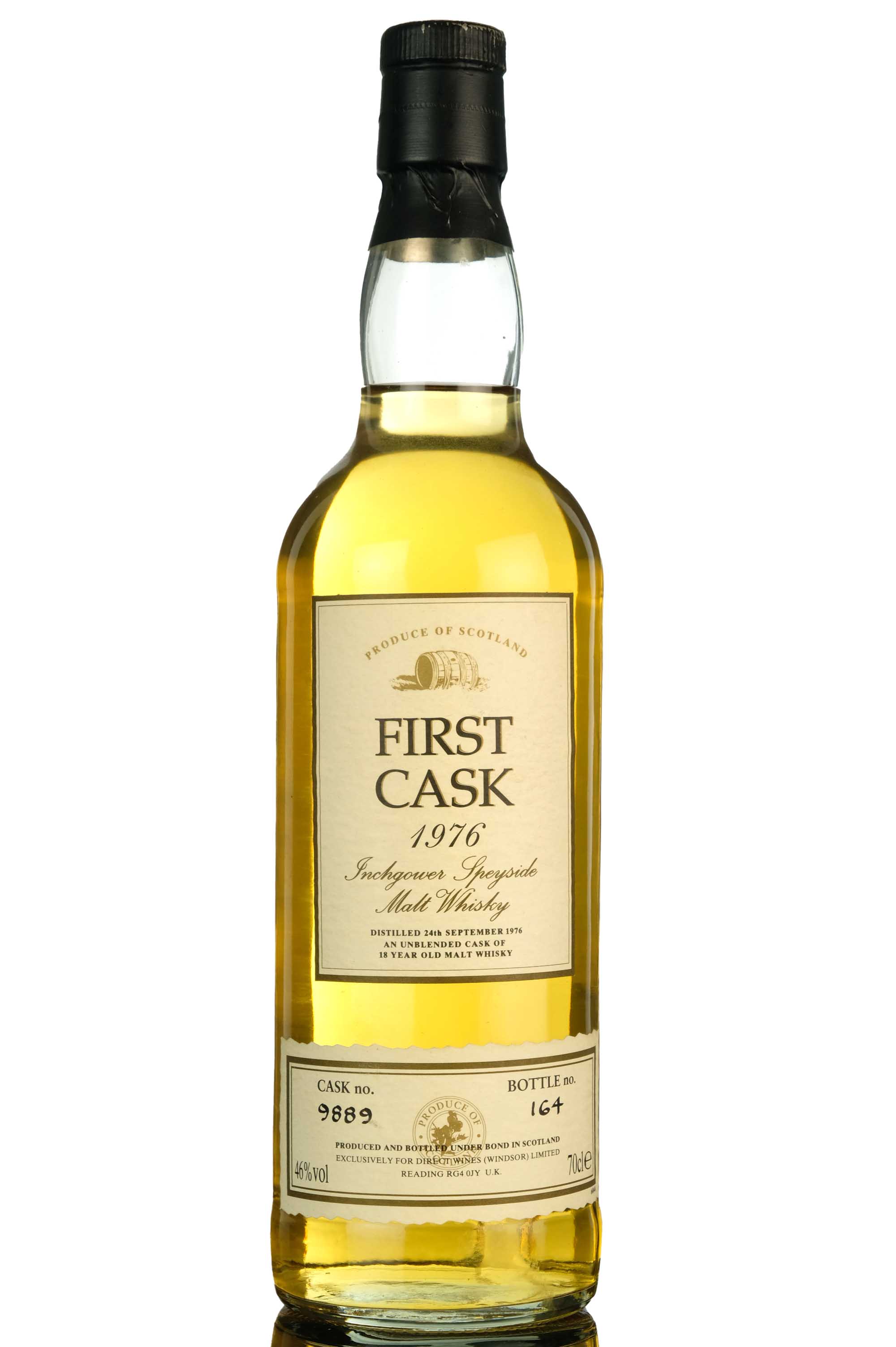 Inchgower 1976 - 18 Year Old - First Cask - Single Cask 9889