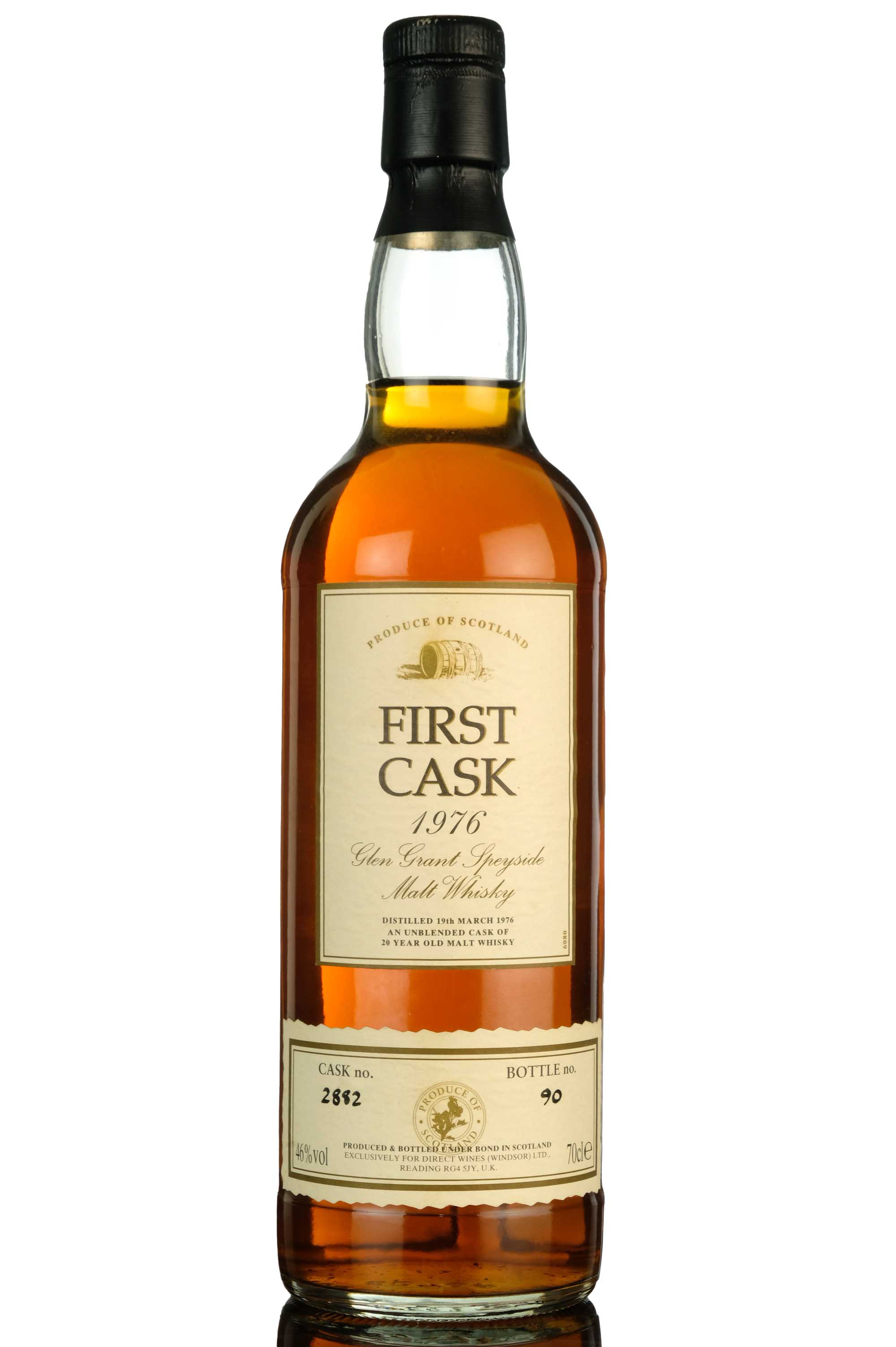 Glen Grant 1976 - 20 Year Old - First Cask - Single Cask 2882