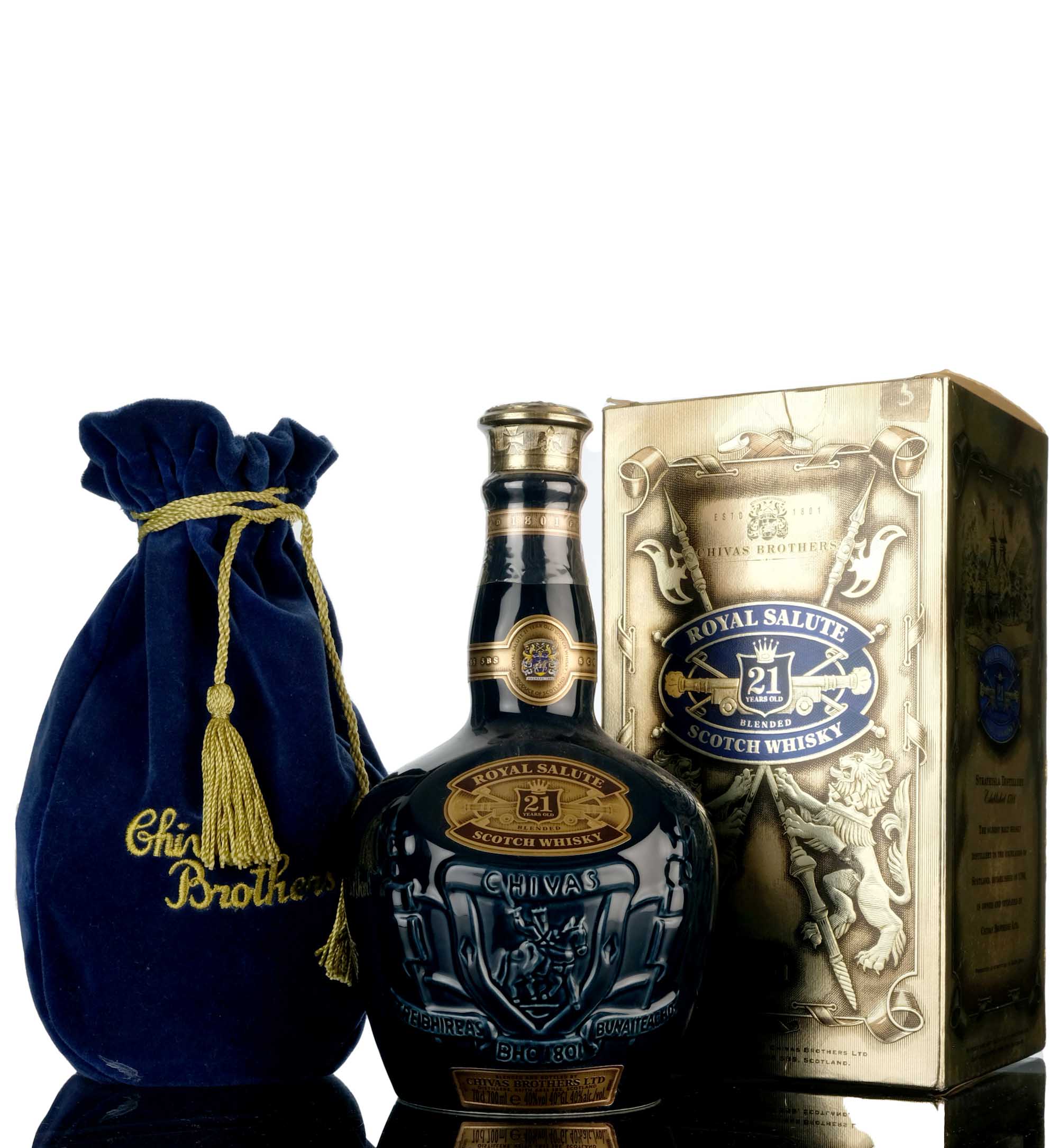 Royal Salute 21 Year Old - Blue Ceramic