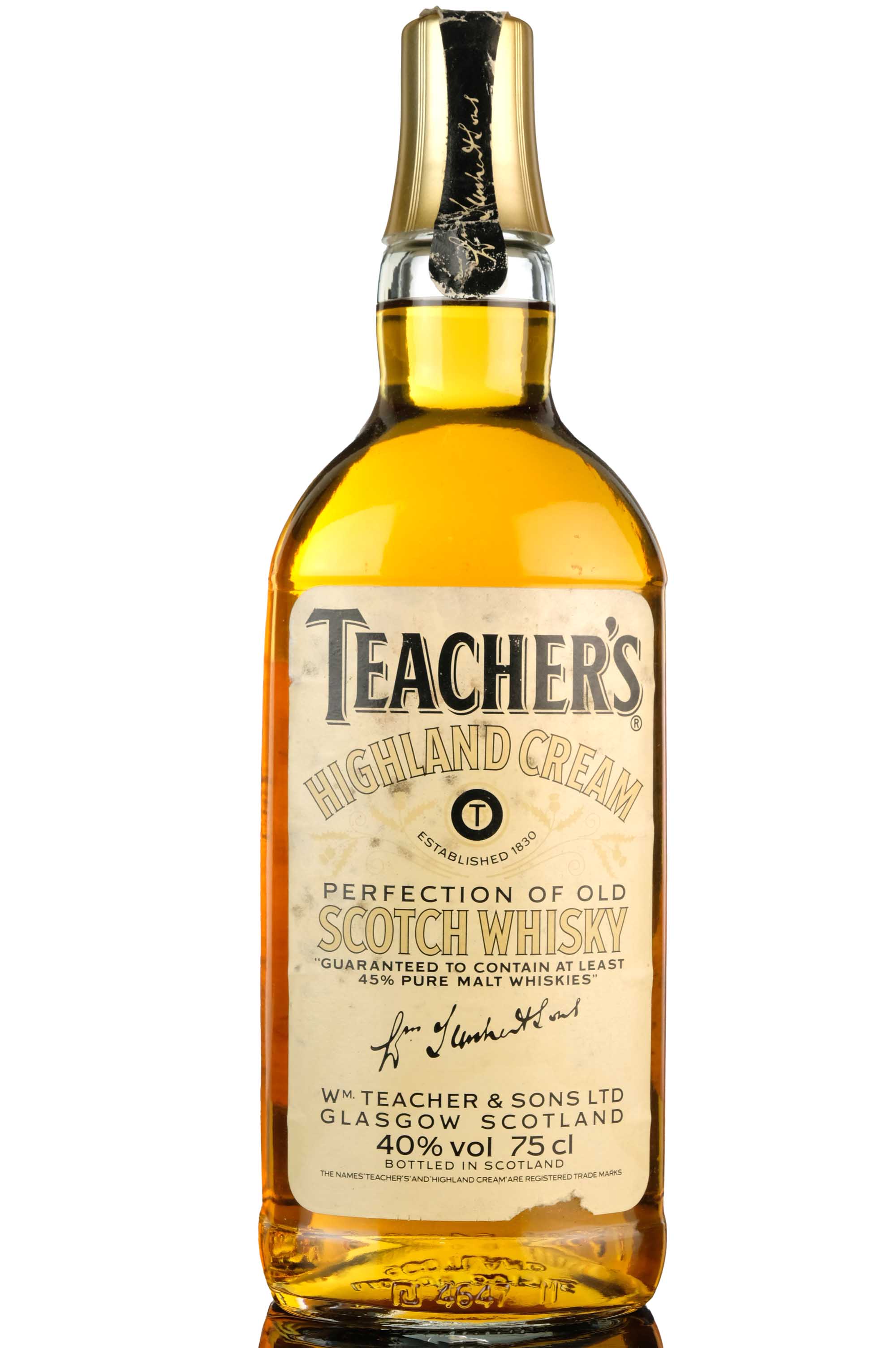 Teachers Highland Cream - 1980s