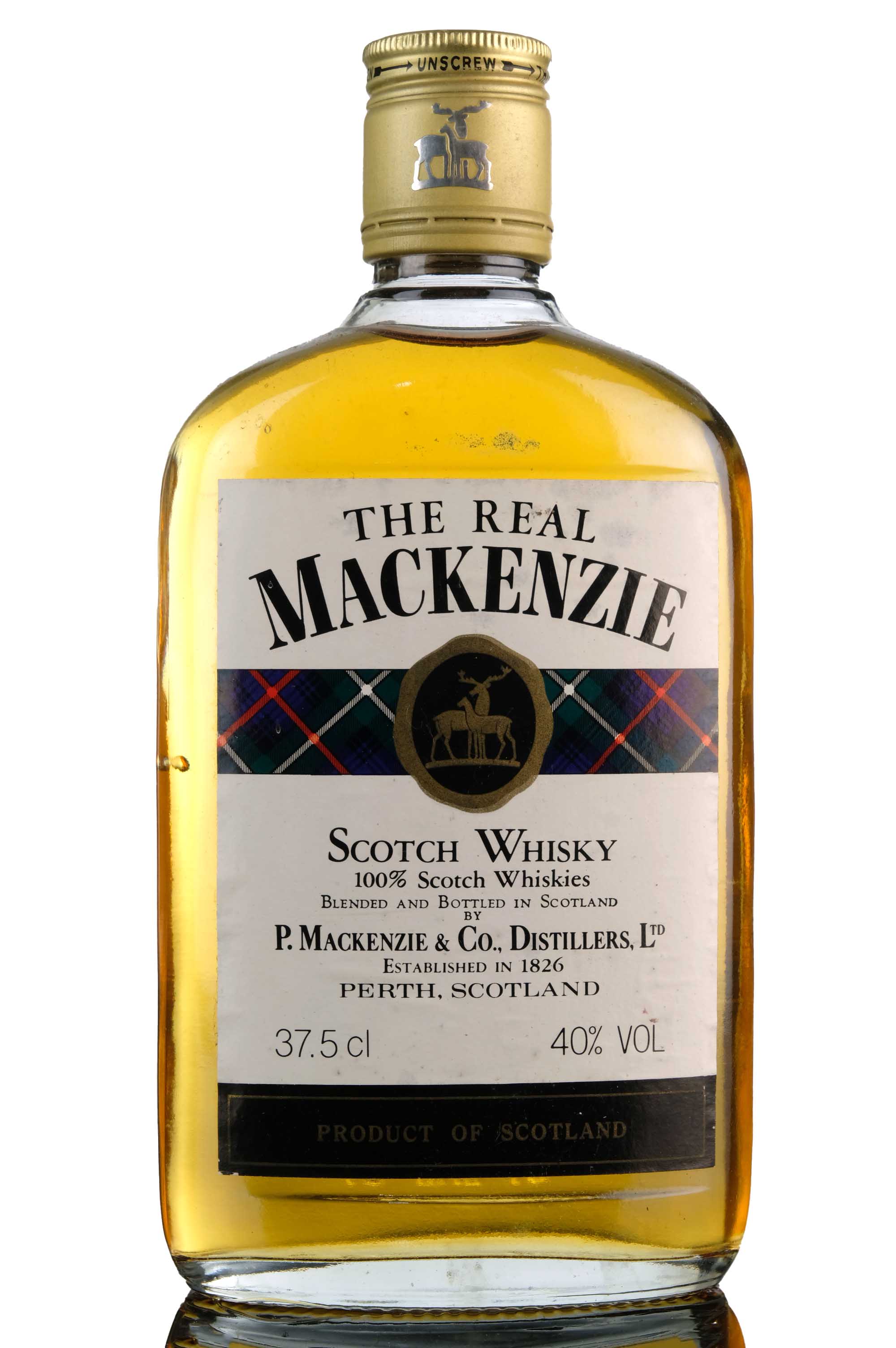 The Real Mackenzie - 1980s - Half Bottle
