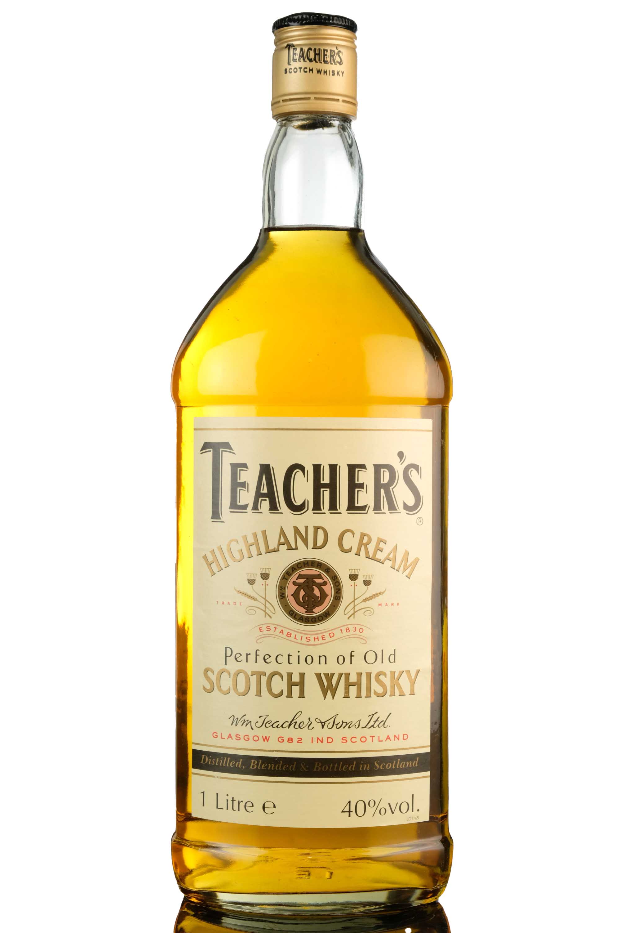 Teachers Highland Cream - 1990s - 1 Litre