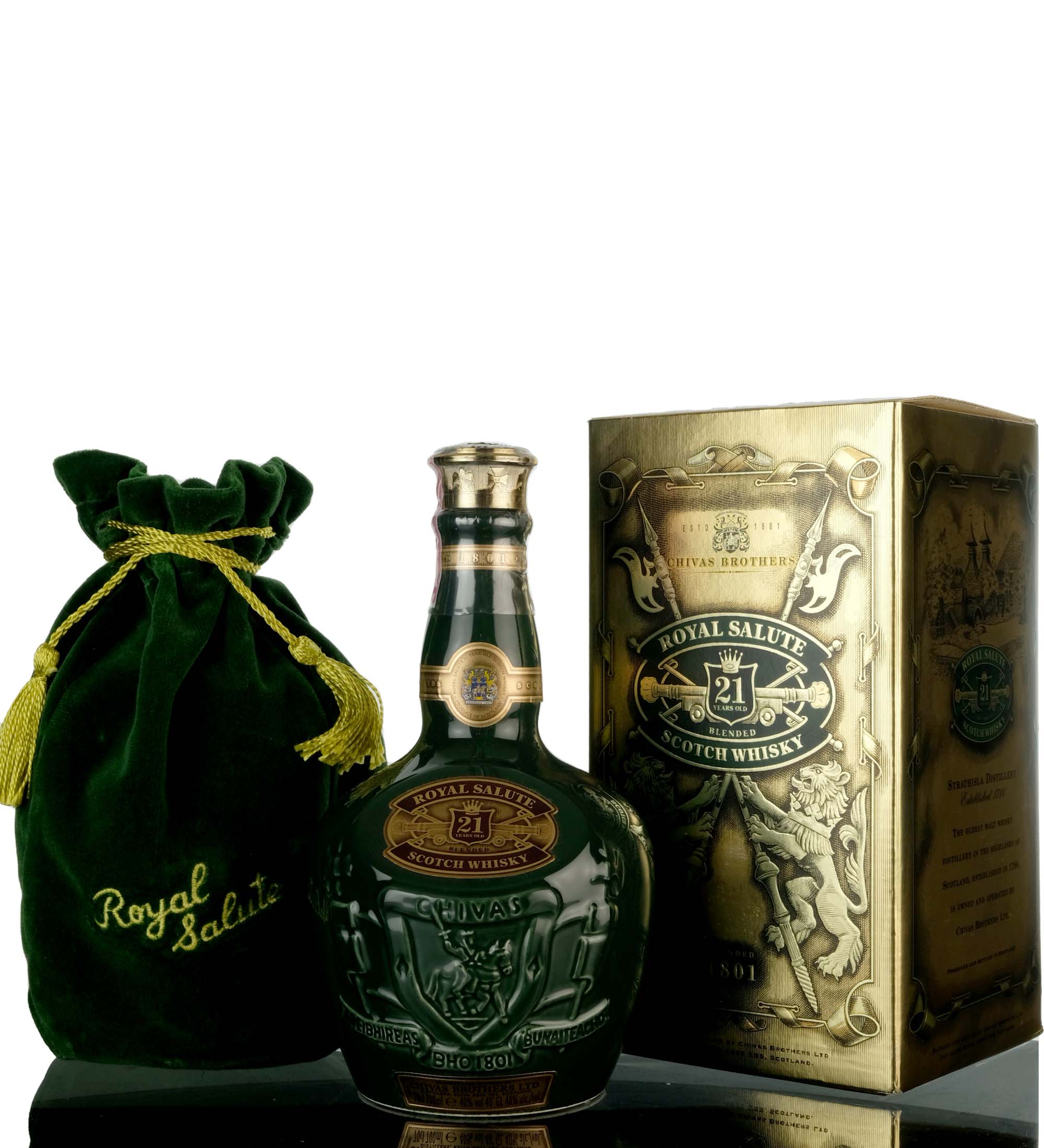 Royal Salute 21 Year Old - Green Ceramic