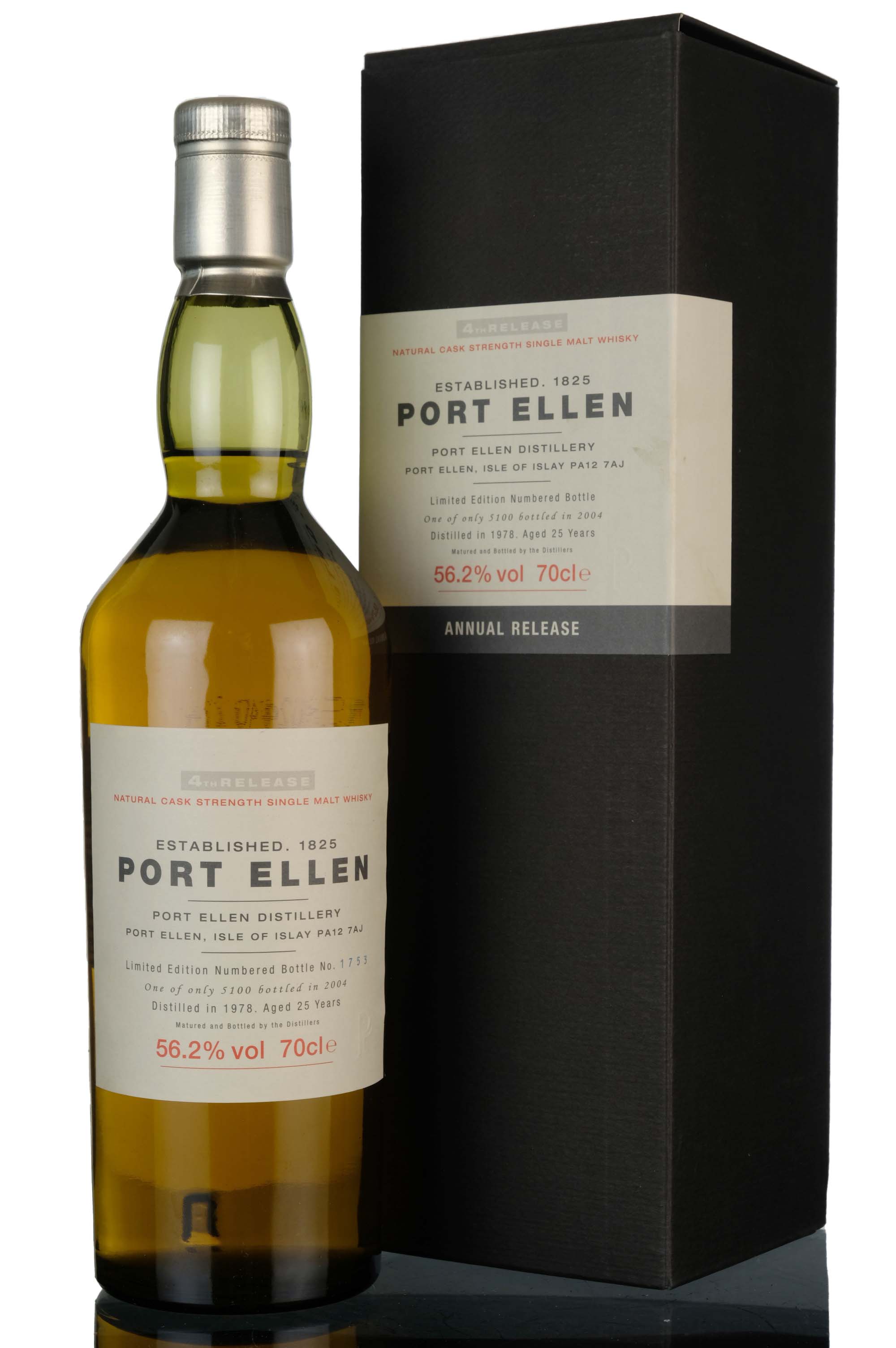 Port Ellen 1978 - 25 Year Old - Special Releases 2004 - 4th Release