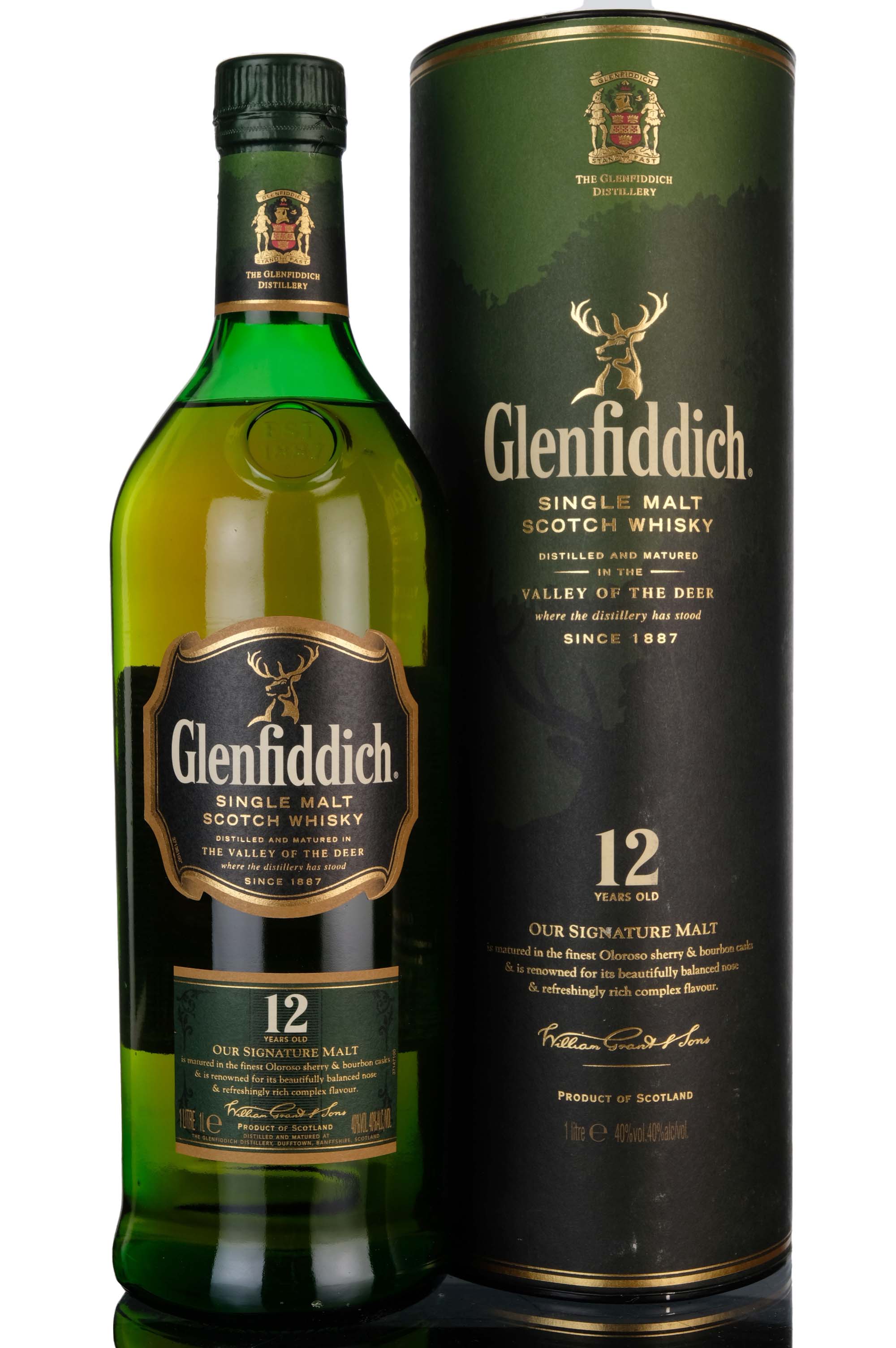 Glenfiddich 12 Year Old - 1 Litre
