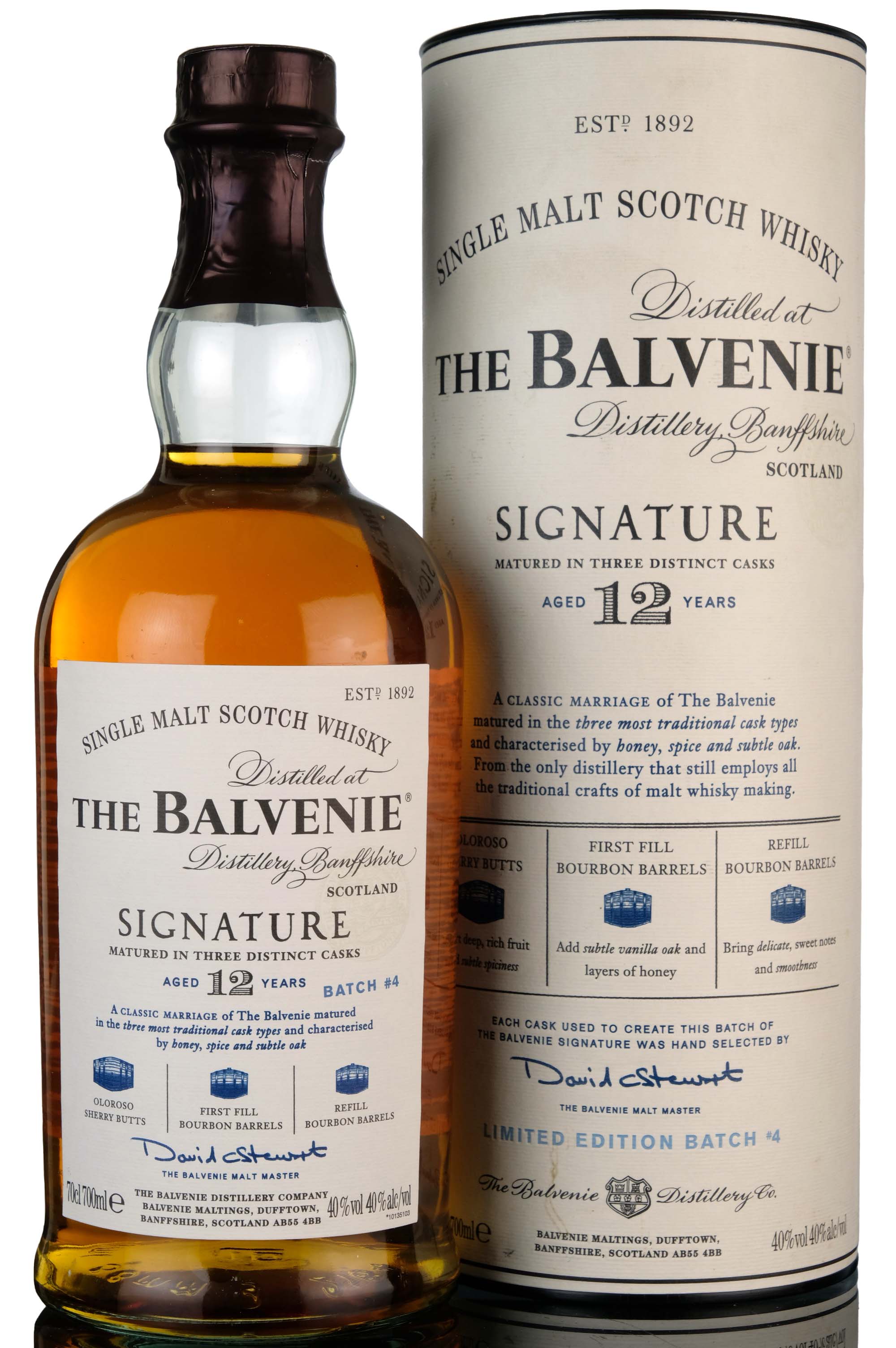 Balvenie 12 Year Old - Signature - Batch 4