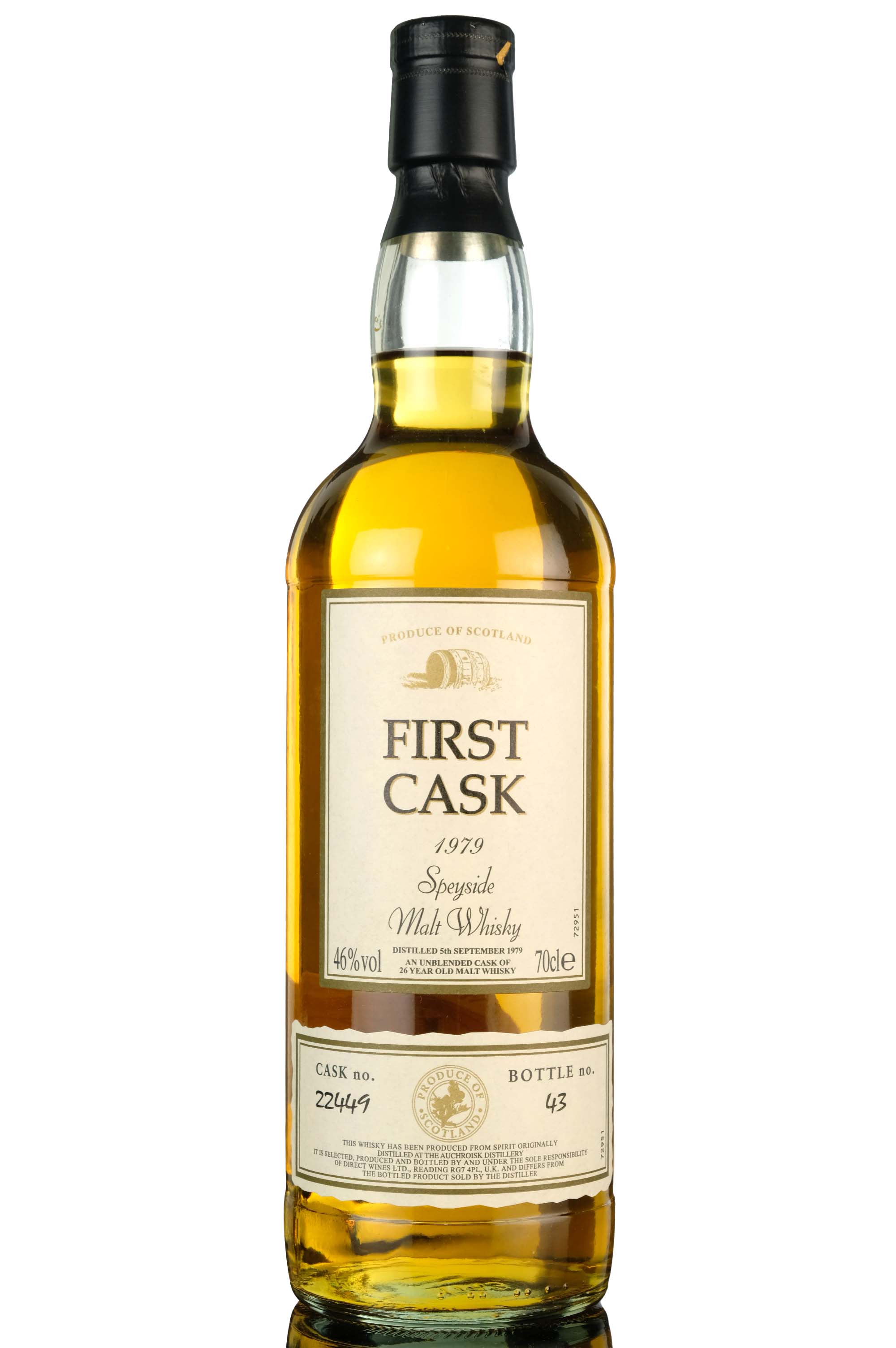 Auchroisk 1979 - 26 Year Old - First Cask - Single Cask 22449