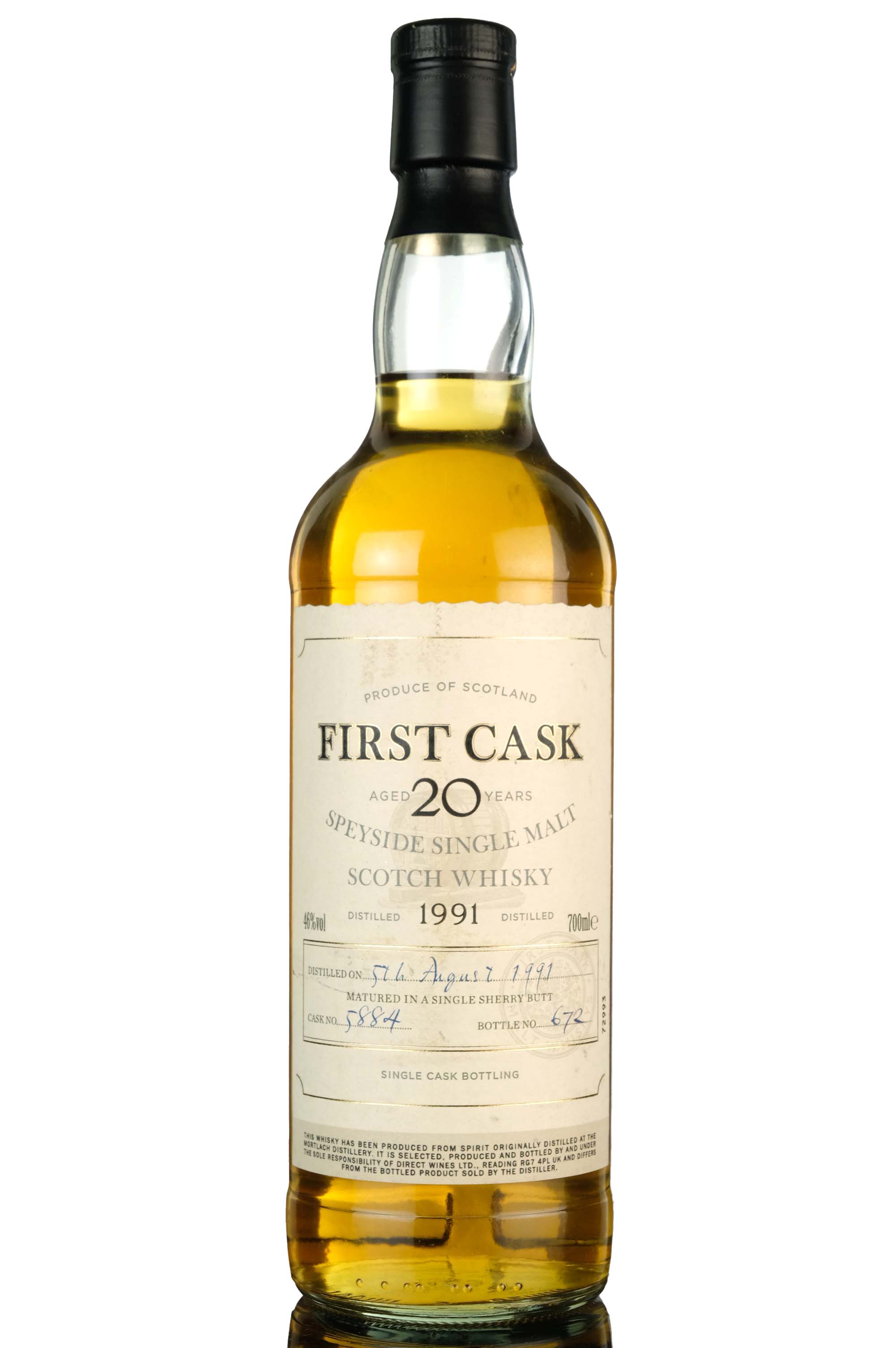 Mortlach 1991 - 20 Year Old - First Cask - Single Cask 5884