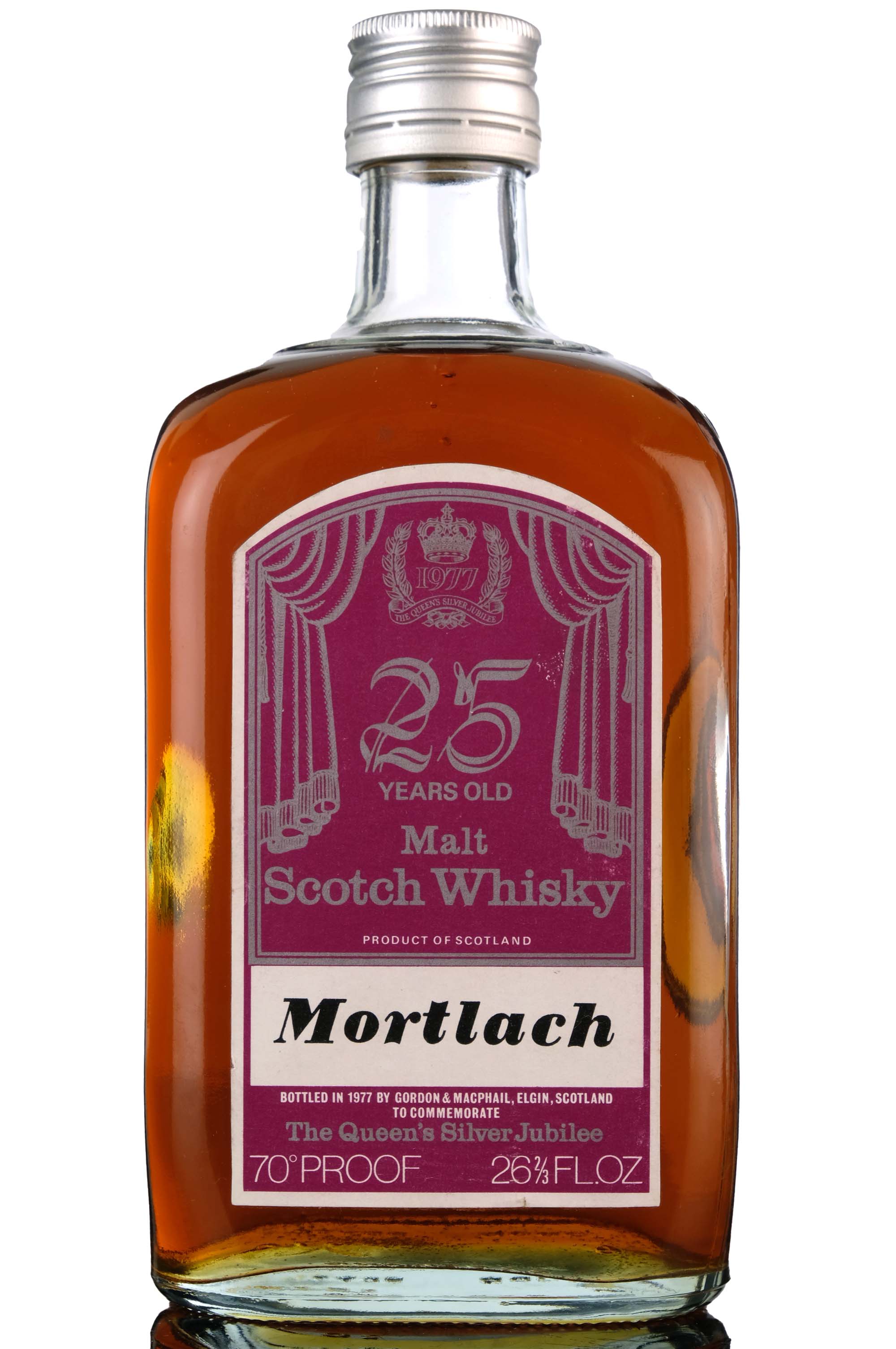 Mortlach 25 Year Old - Gordon & MacPhail - Queens Silver Jubilee 1977