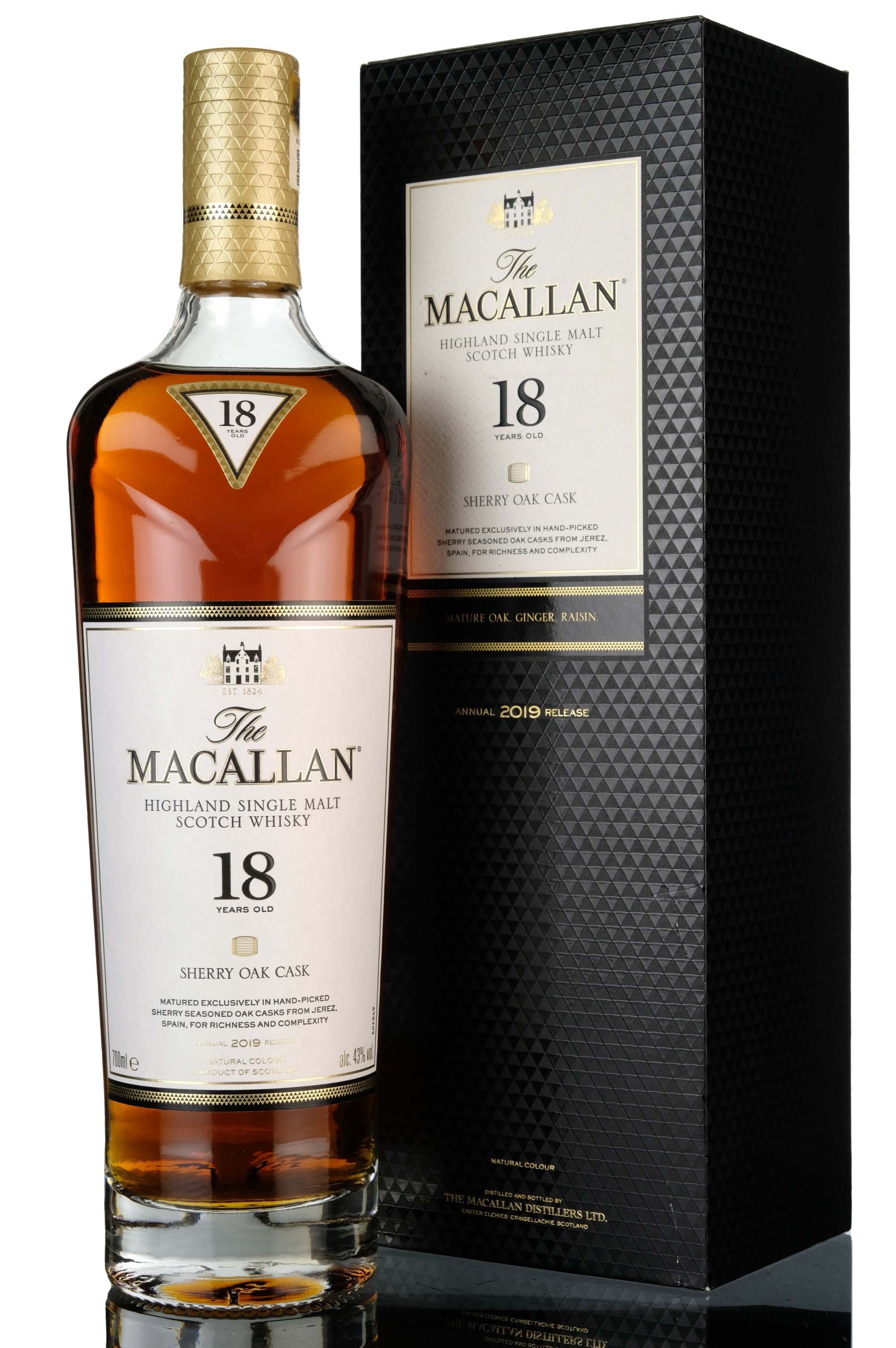 Macallan 18 Year Old - Sherry Cask - 2019 Release