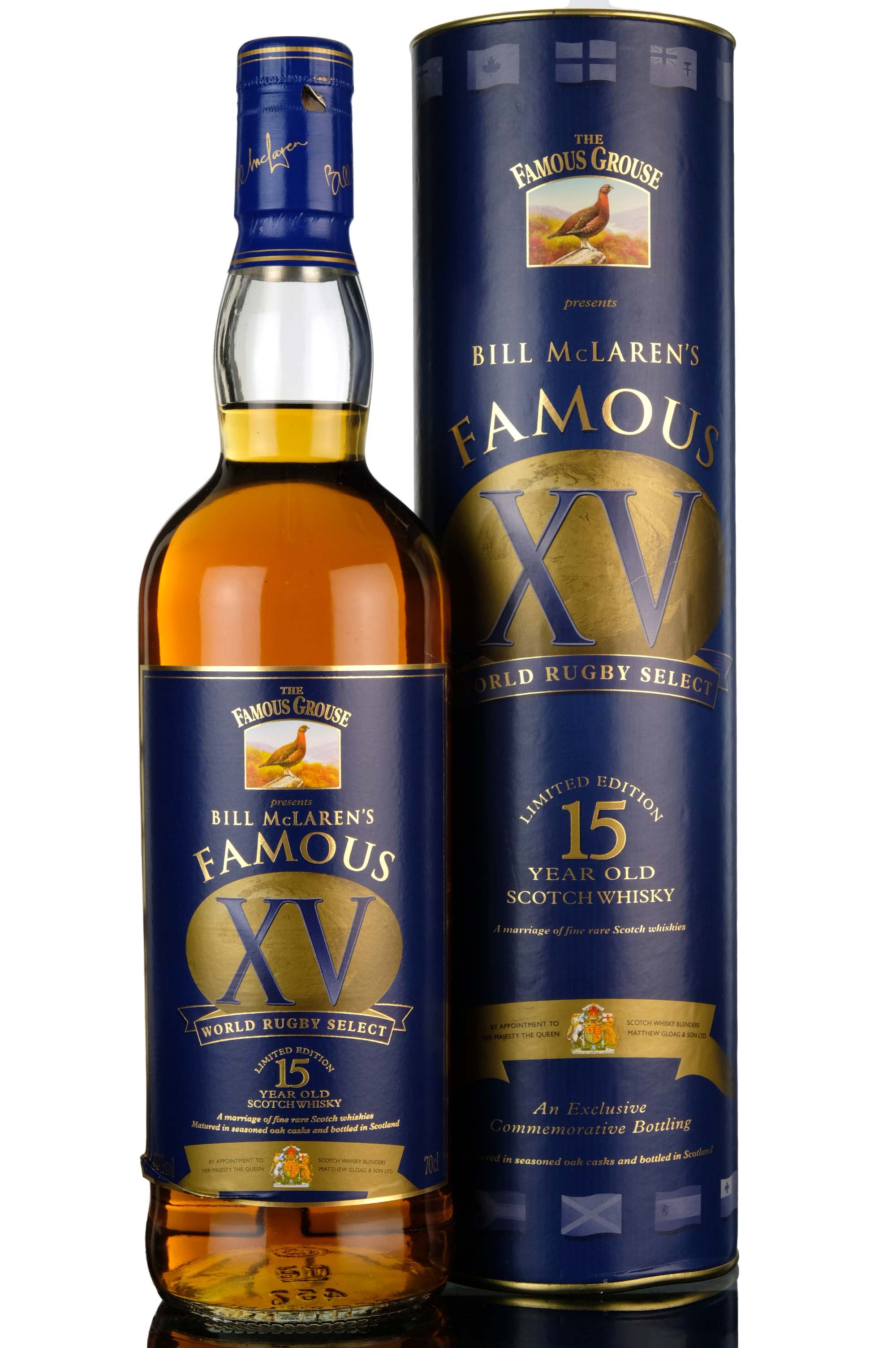 Famous Grouse 15 Year Old - Bill McLarens XV World Rugby Select