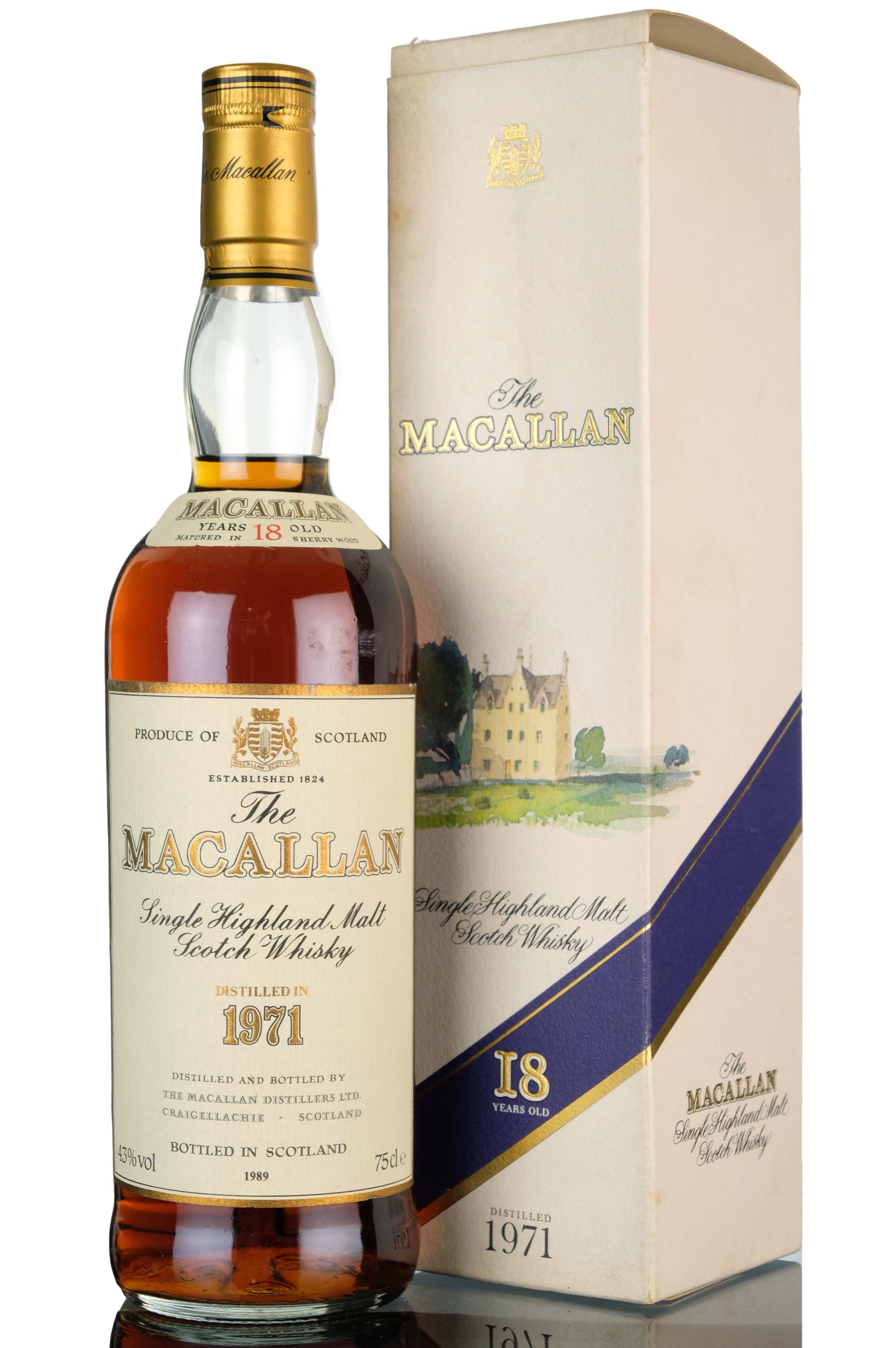 Macallan 1971-1989 - 18 Year Old - Sherry Cask