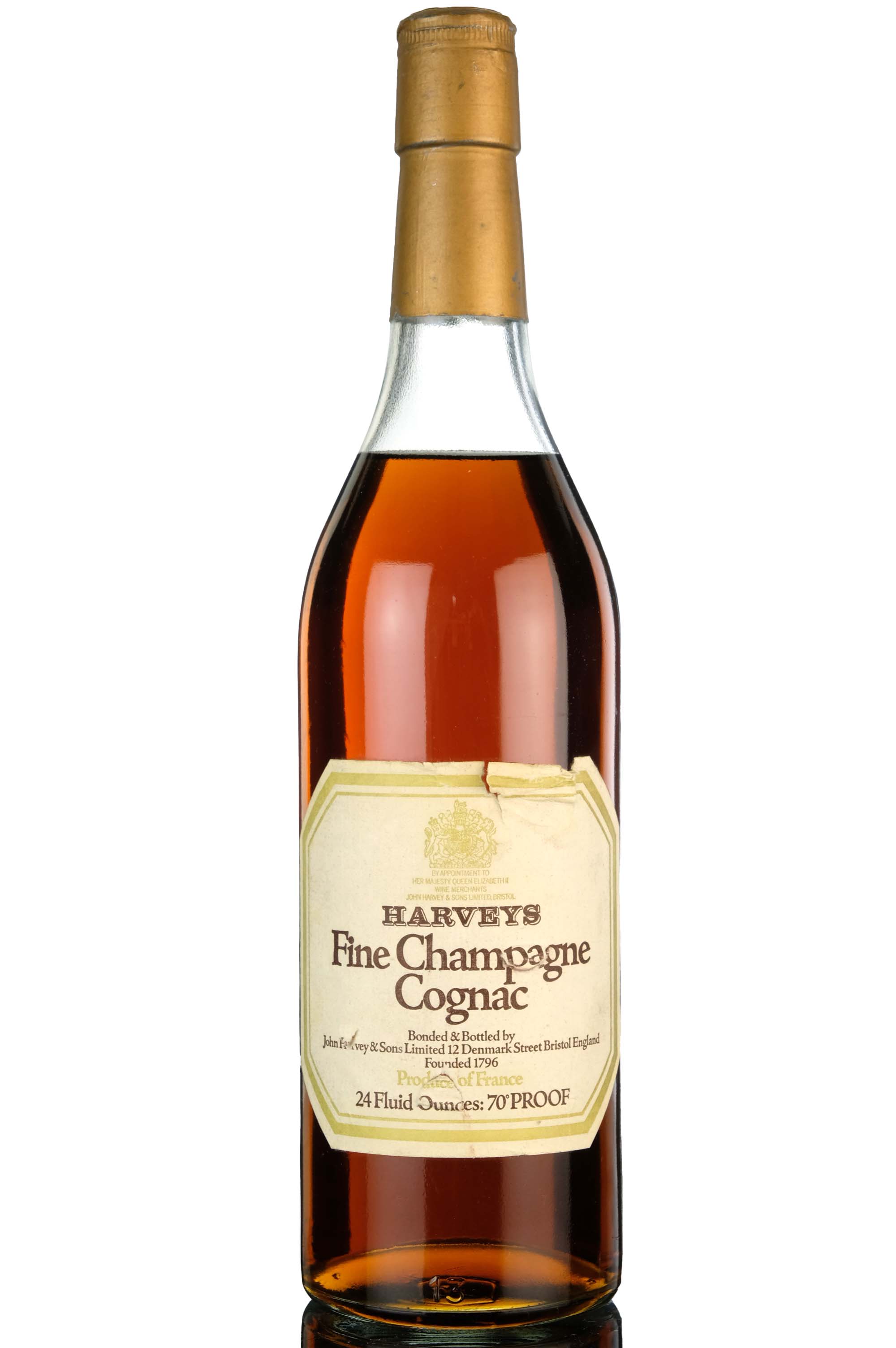 Harveys Fine Champagne Cognac - 1970s