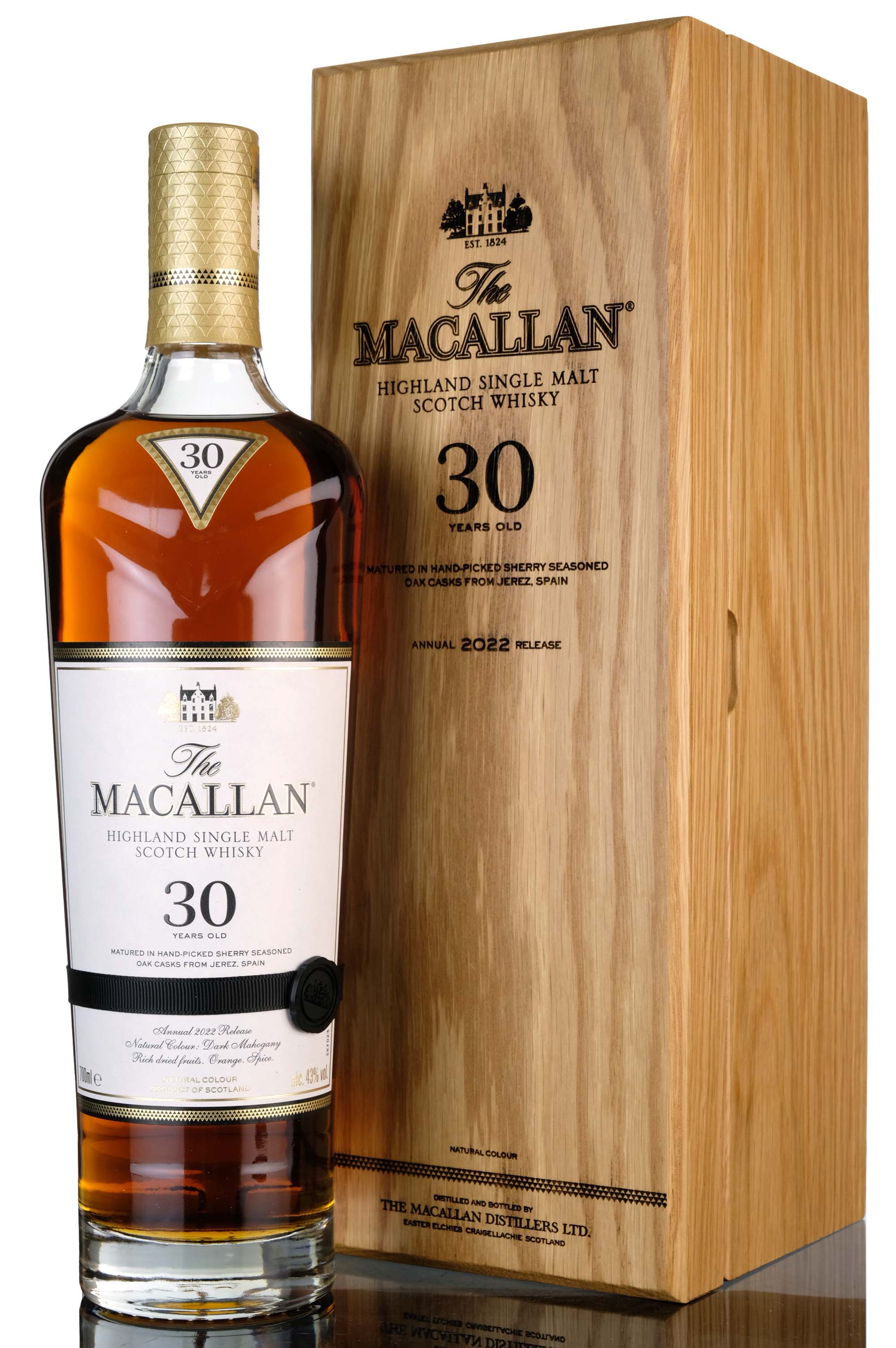 Macallan 30 Year Old - Sherry Cask - 2022 Release