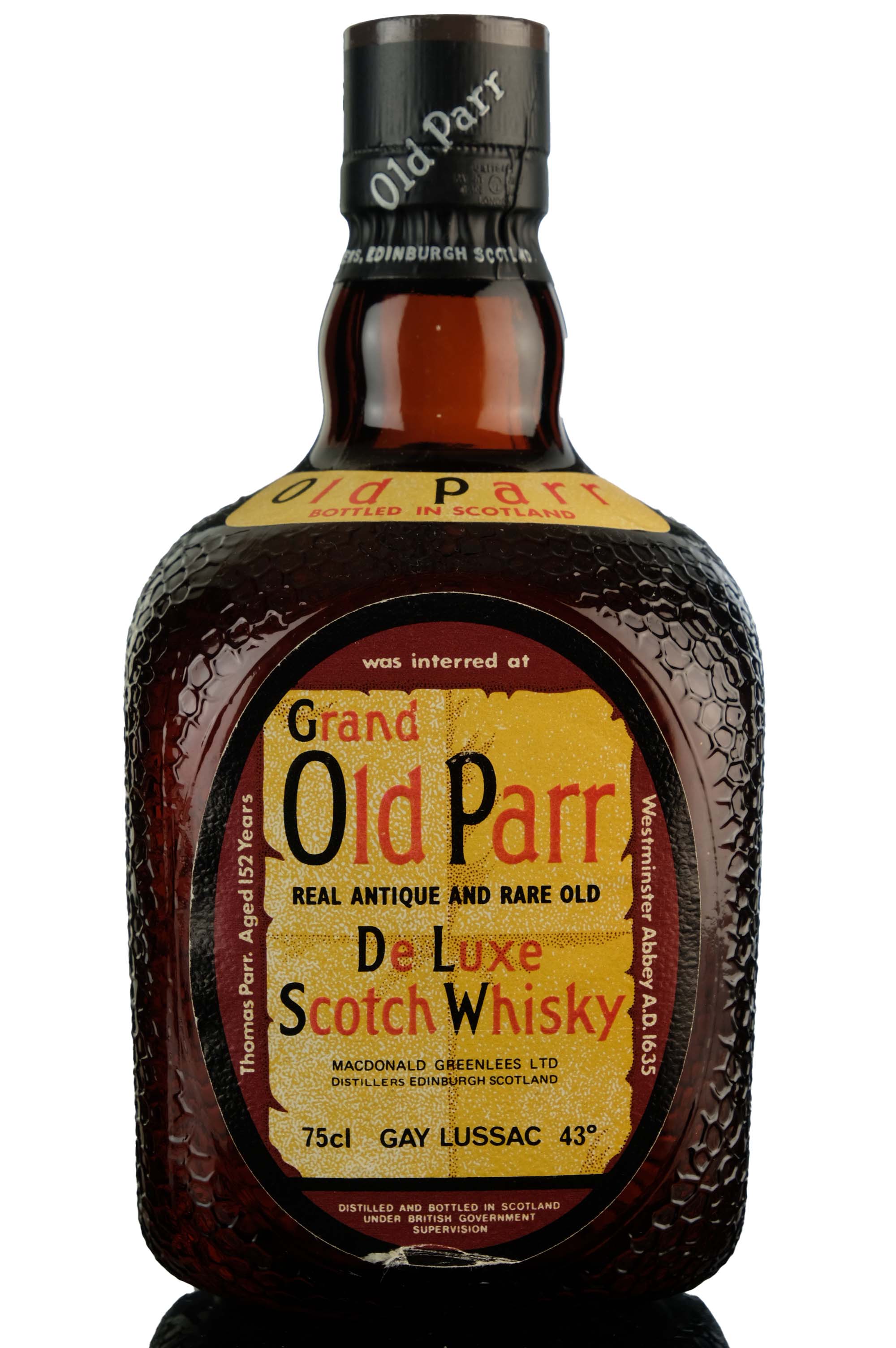 Grand Old Parr De Luxe - 1980s