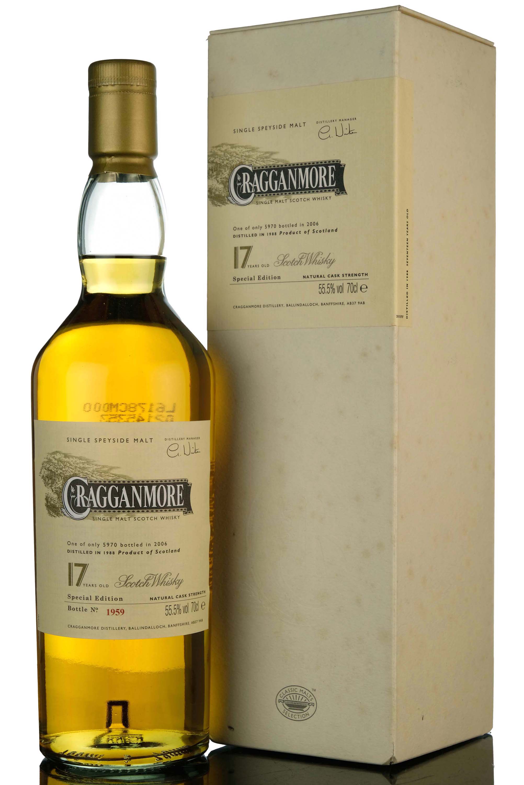 Cragganmore 1988 - 17 Year Old - Special Releases 2006