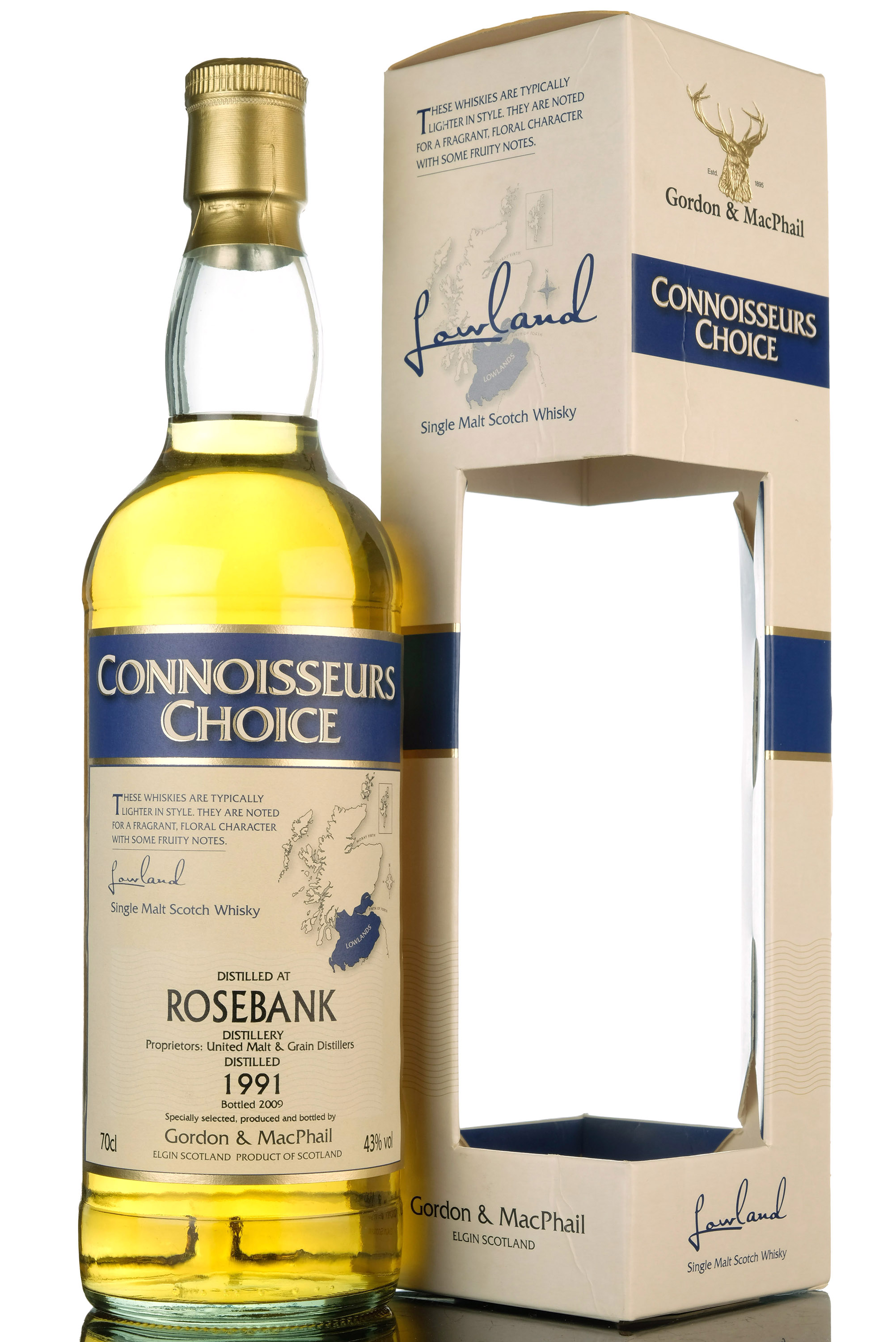 Rosebank 1991-2009 - Gordon & MacPhail - Connoisseurs Choice