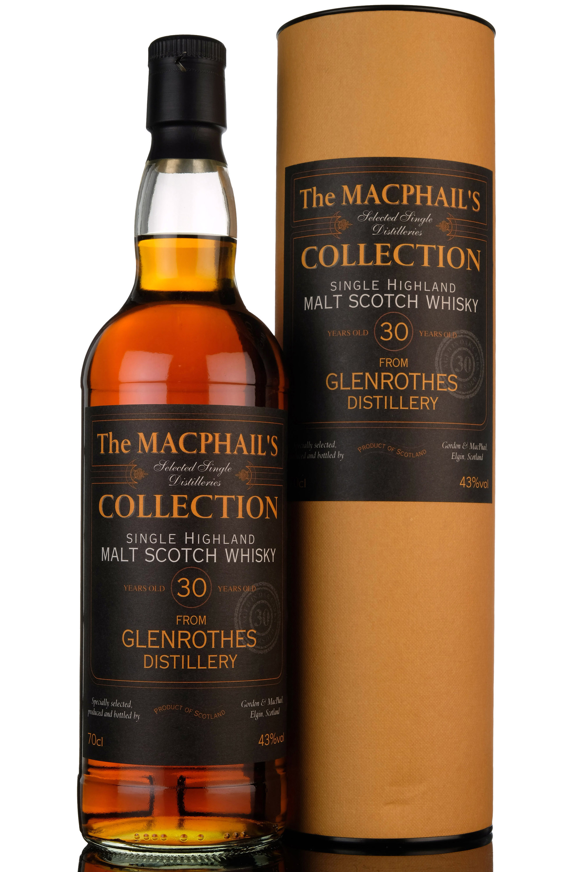 Glenrothes 30 Year Old - Gordon & MacPhail - MacPhails Collection