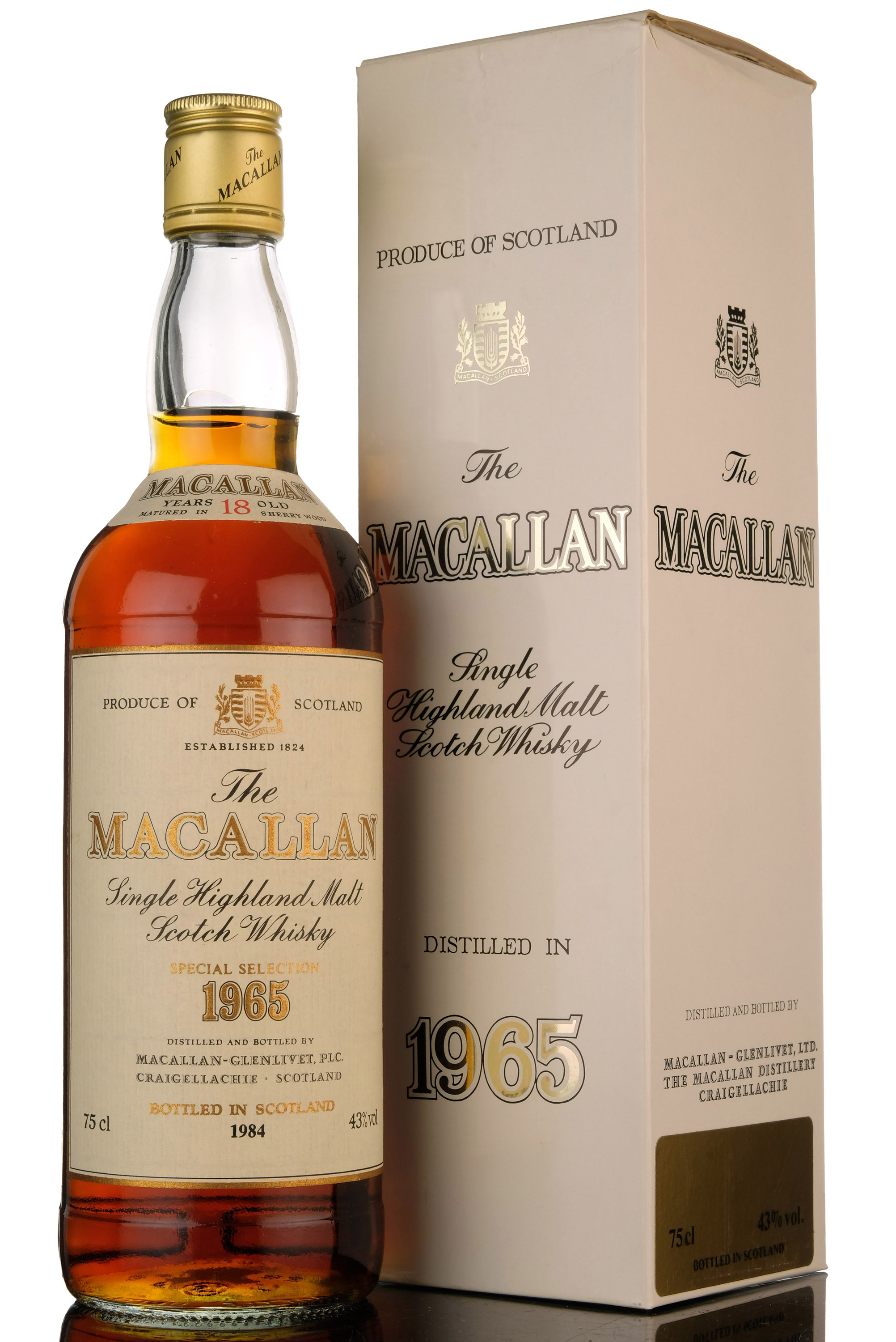Macallan 1965-1984 - 18 Year Old - Sherry Cask - Special Selection