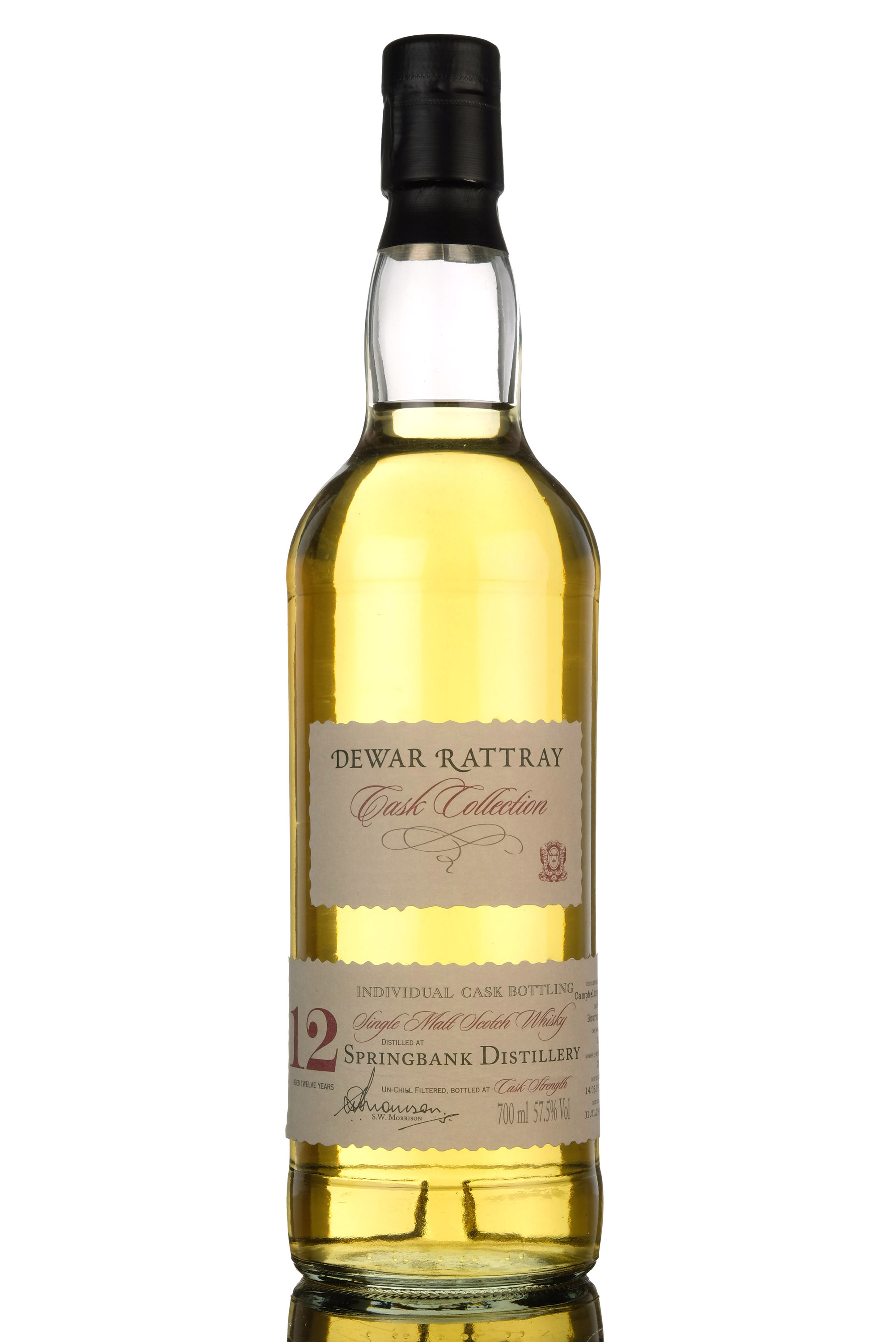 Springbank 1993-2006 - 12 Year Old - Dewar Rattray Cask Collection - Single Cask 212