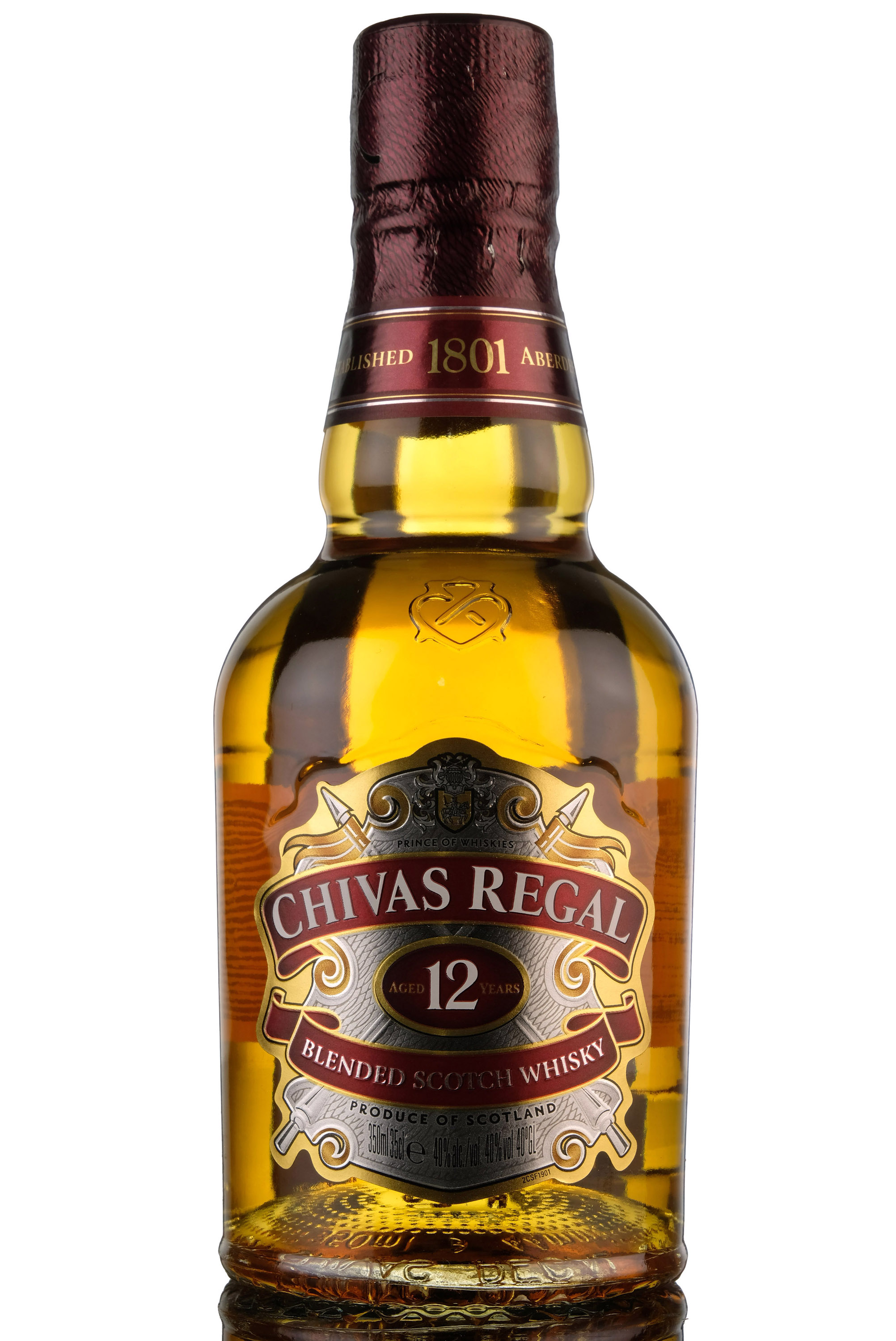 Chivas Regal 12 Year Old - 2016 Release - Half Bottle