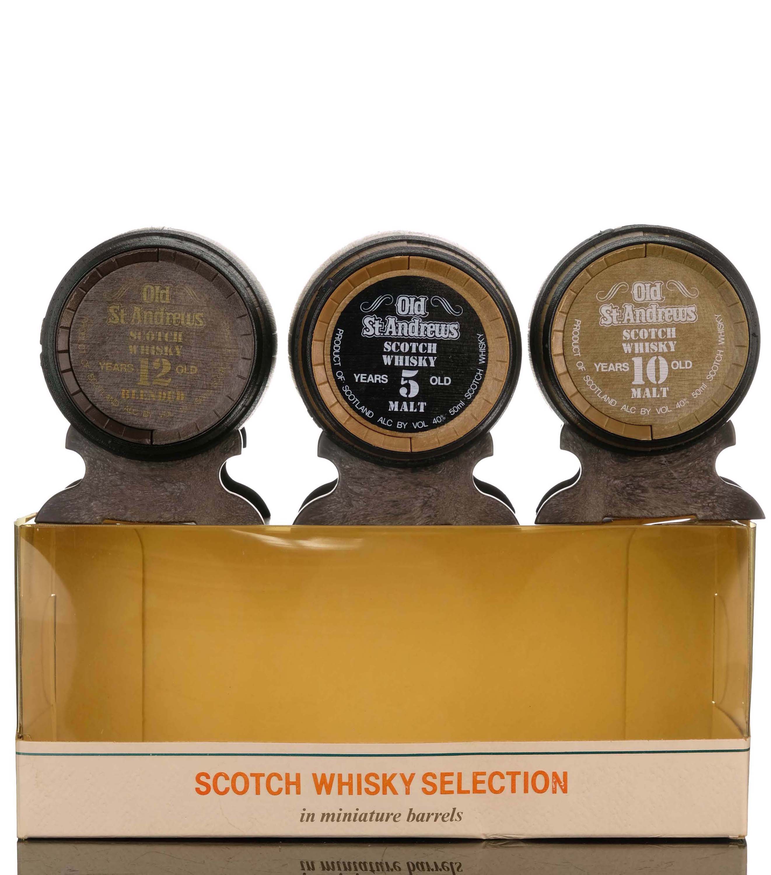 Old St Andrews Miniature Barrels Selection