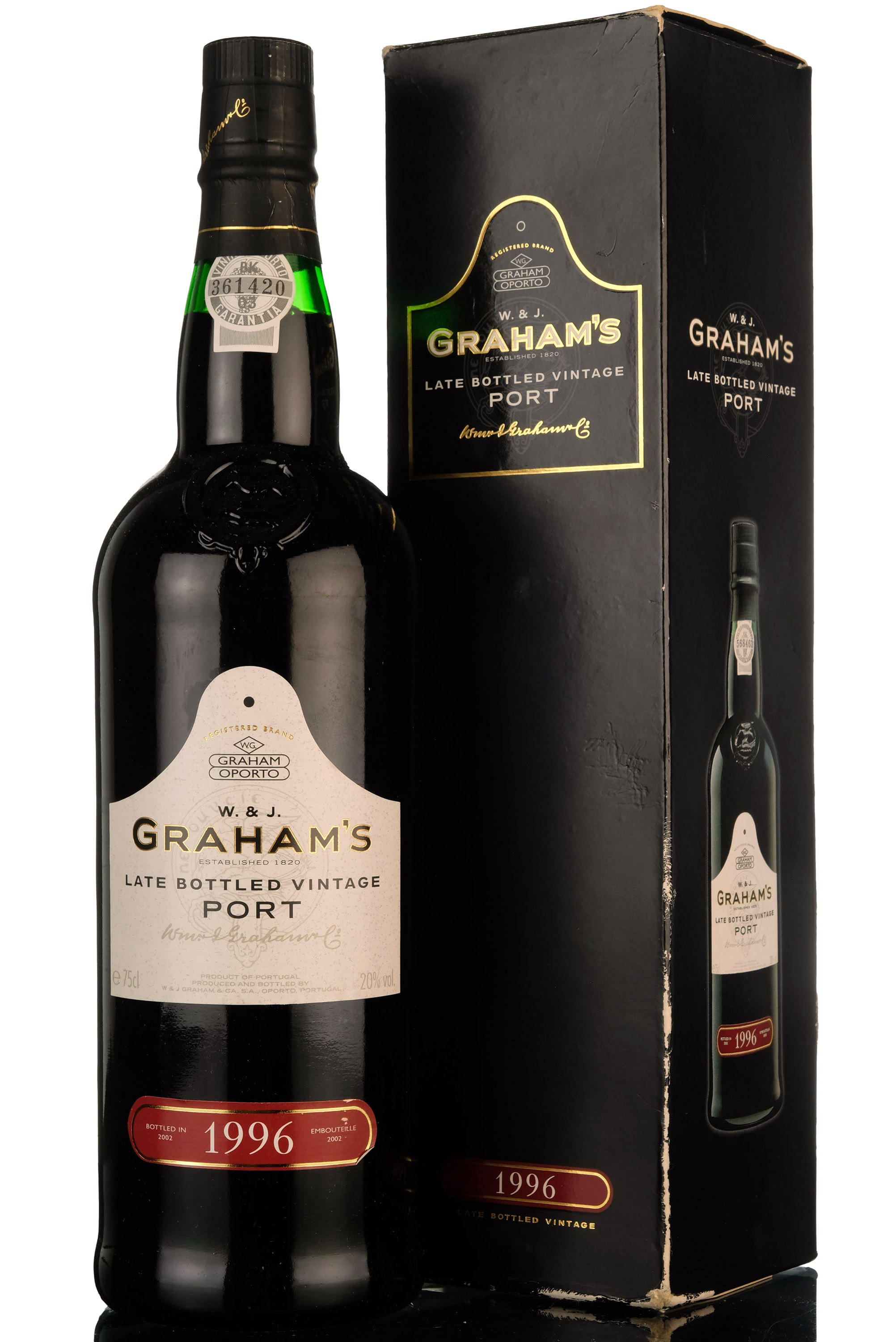 Grahams 1996 Vintage Port - Bottled 2002