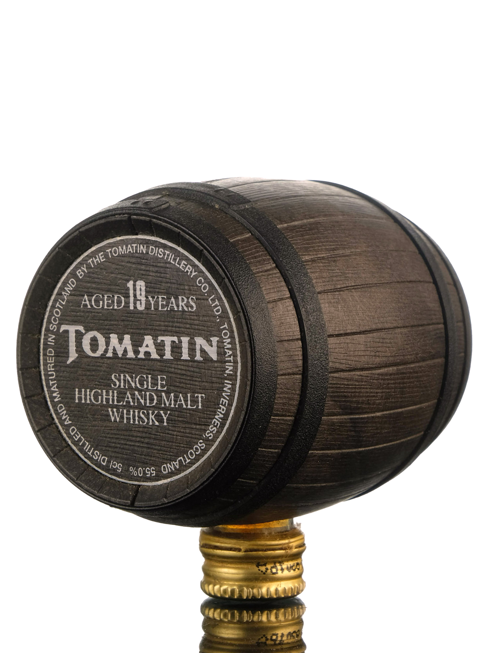 Tomatin 1980 - 19 Year Old - Single Cask 10741 - Miniature Barrel