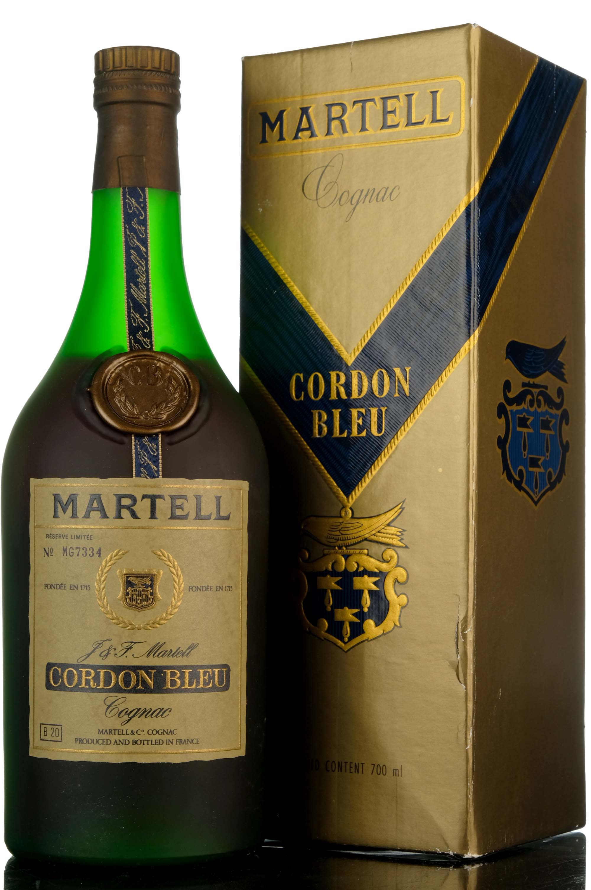 Martell Cordon Bleu Cognac - 1980s