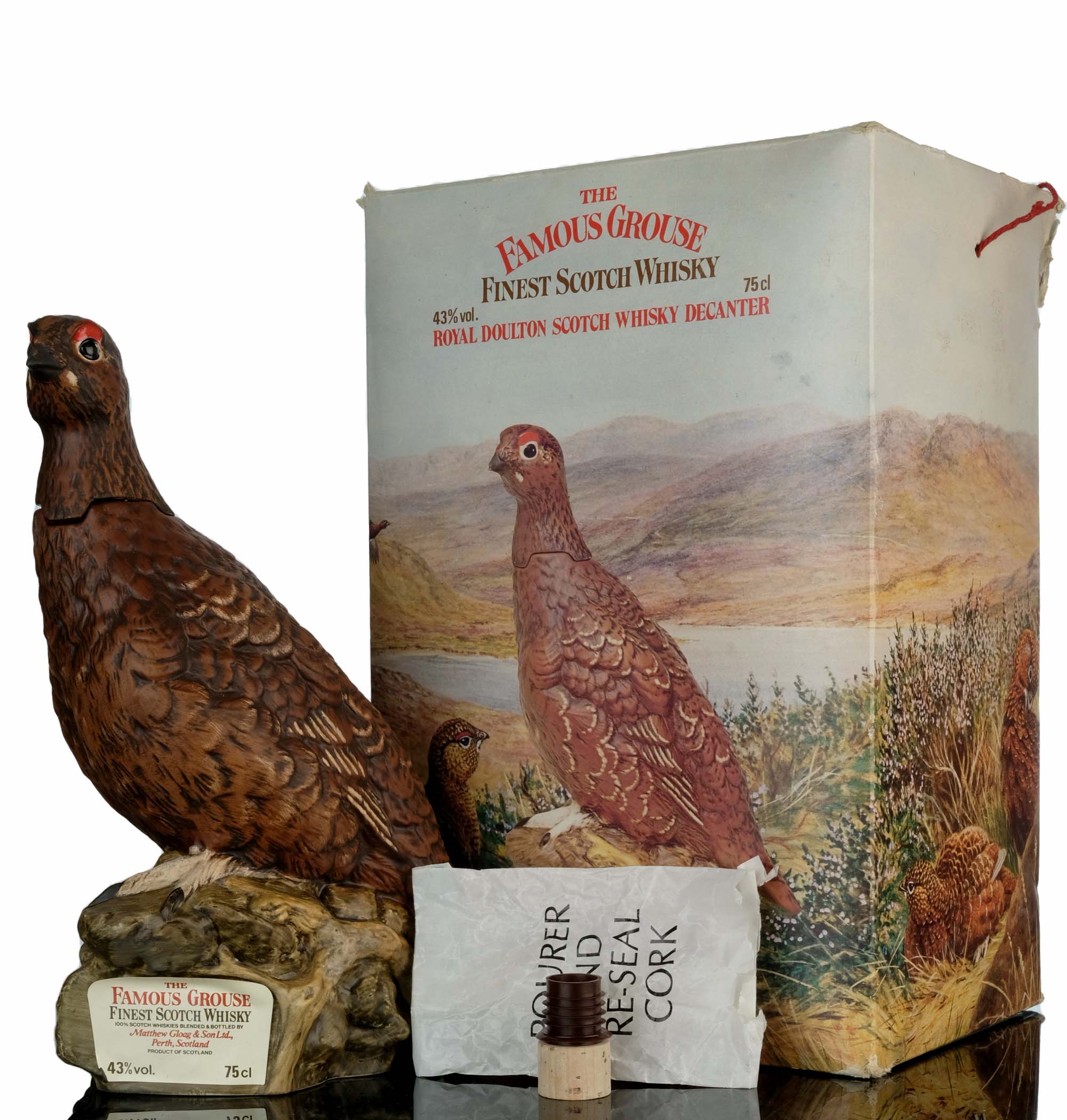 Famous Grouse Royal Doulton Ceramic